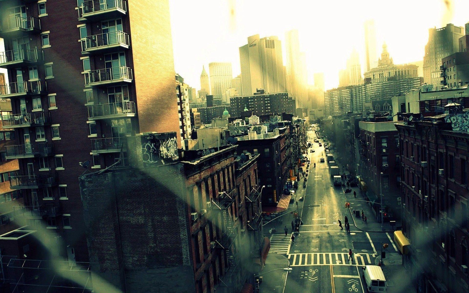 New York City street Wallpaper