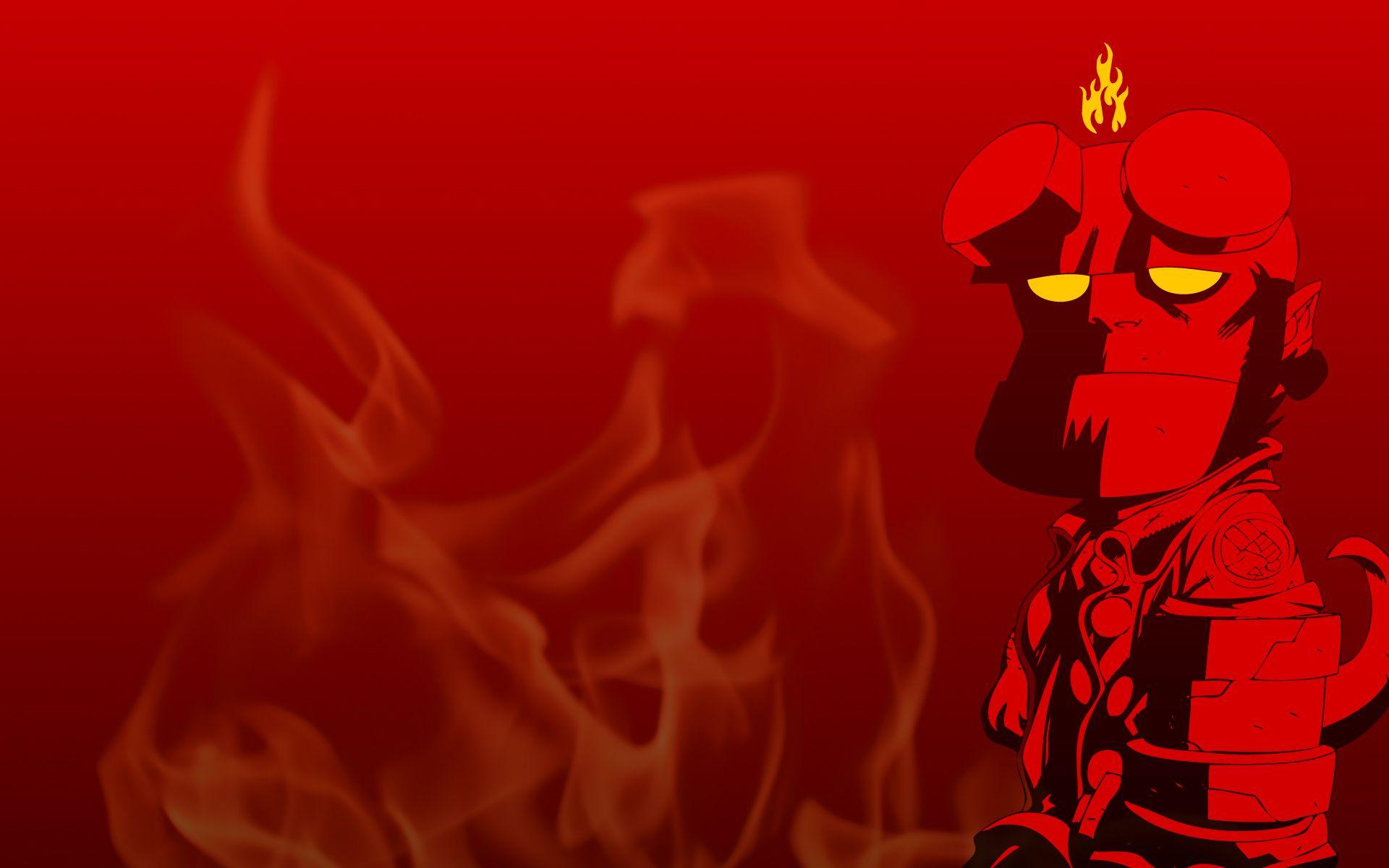 Download the Little Hellboy Wallpaper, Little Hellboy iPhone
