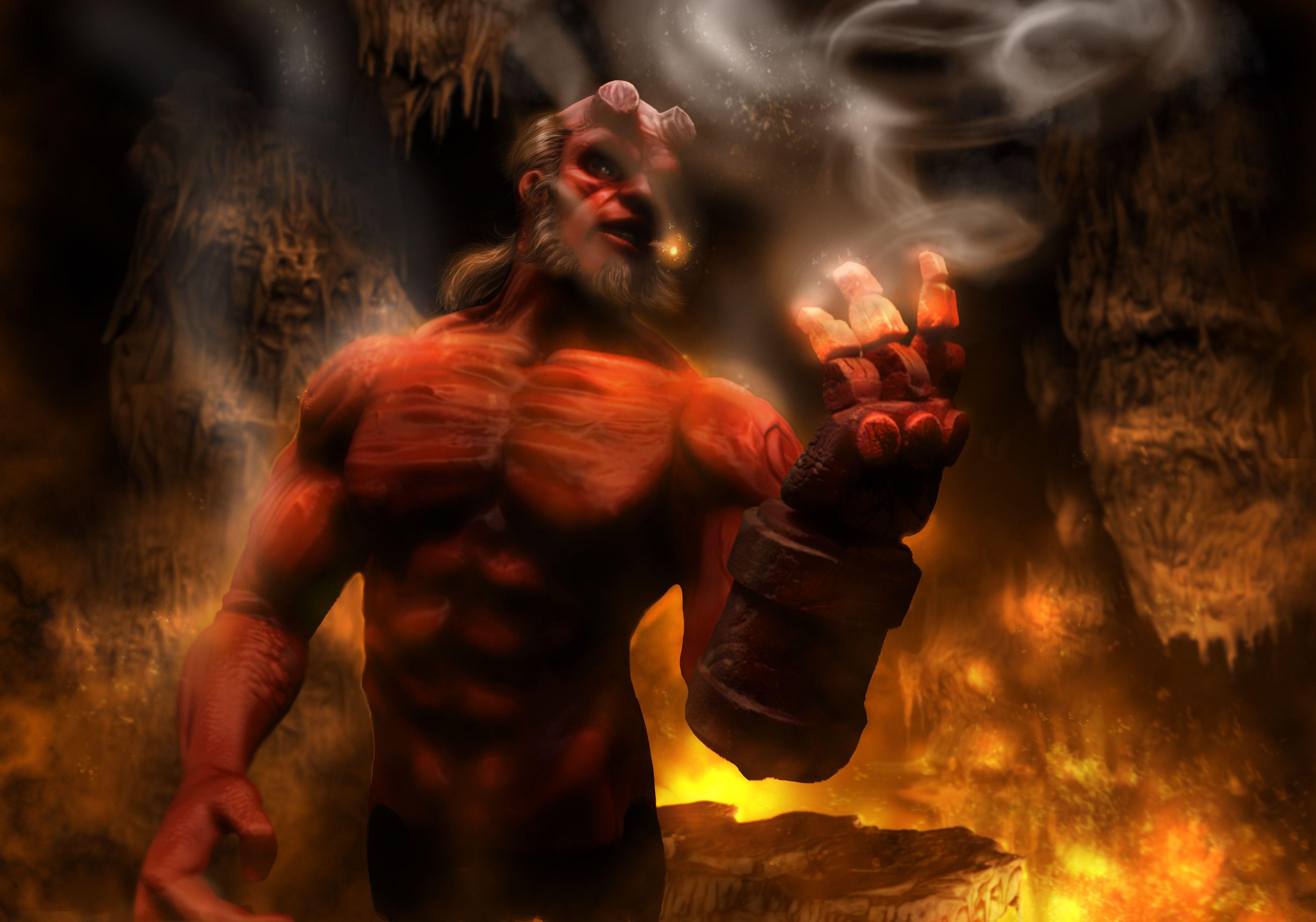 Hellboy Wallpaper Image Photo Picture Background