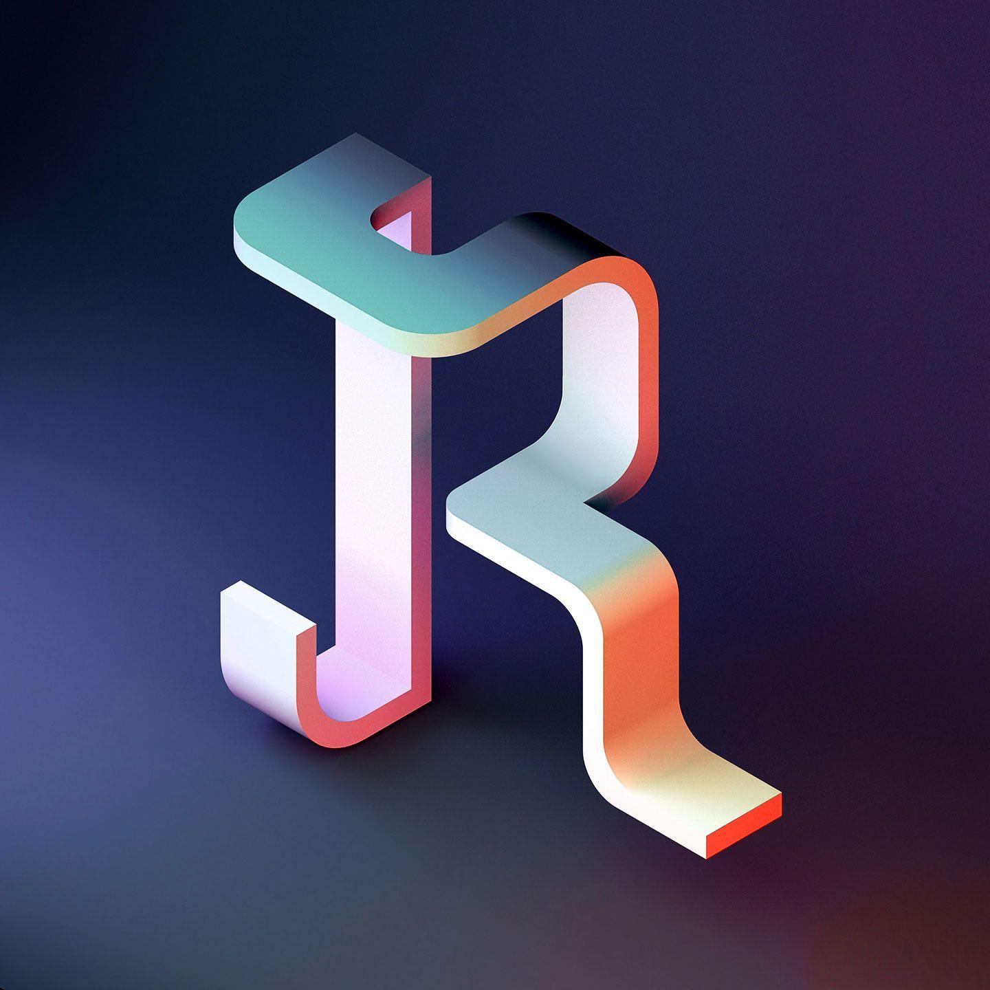 R Logo Wallpapers 3d - Wallpaper Cave