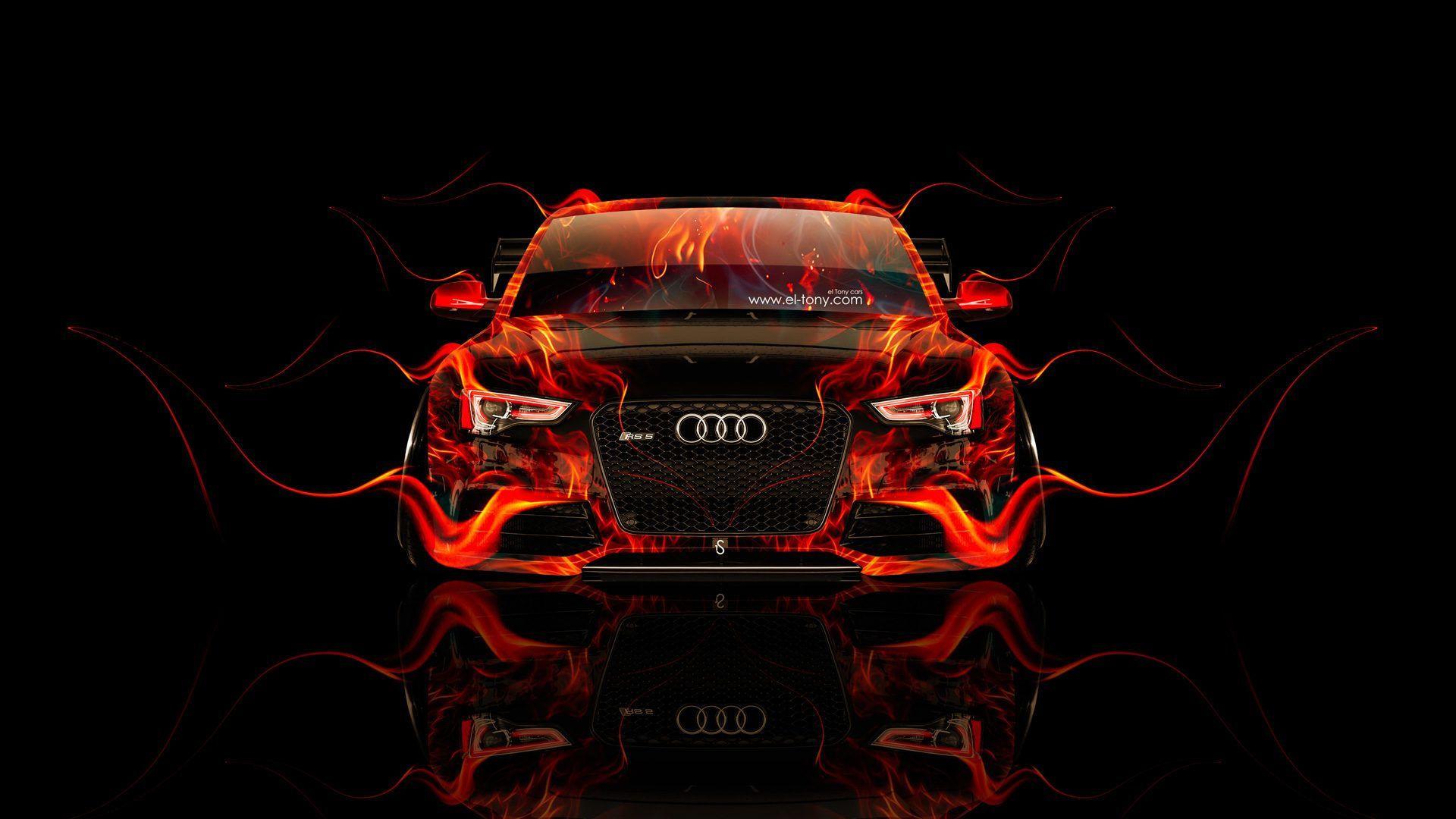 car Audi R Matte Black Audi Wallpaper HD Desktop and MobileD