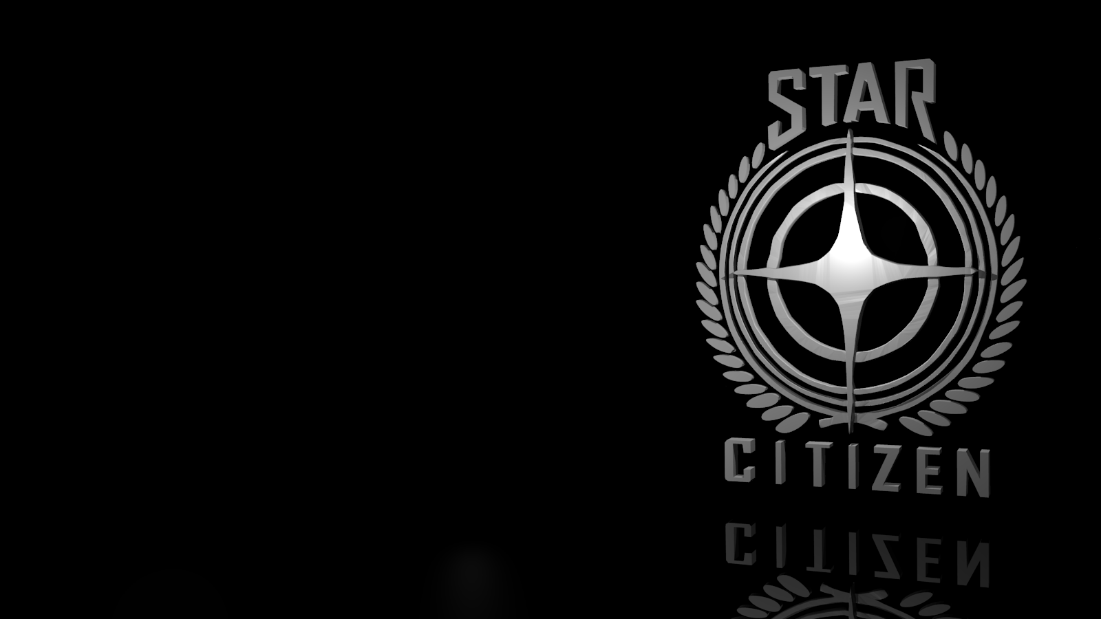 Star Citizen 3D Logo Wallpaper (1600x900)