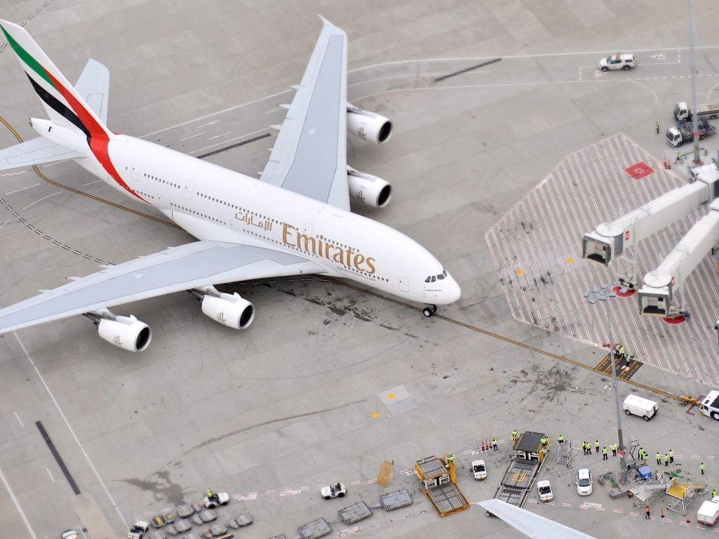 Airbus A 380 Fly Emirates HD Desktop Wallpaper. Emirates