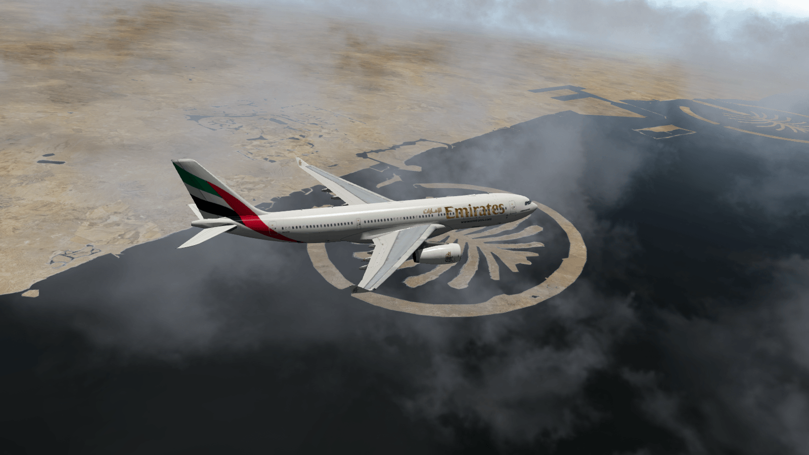 Emirates A330 200 Inflight Plane 10
