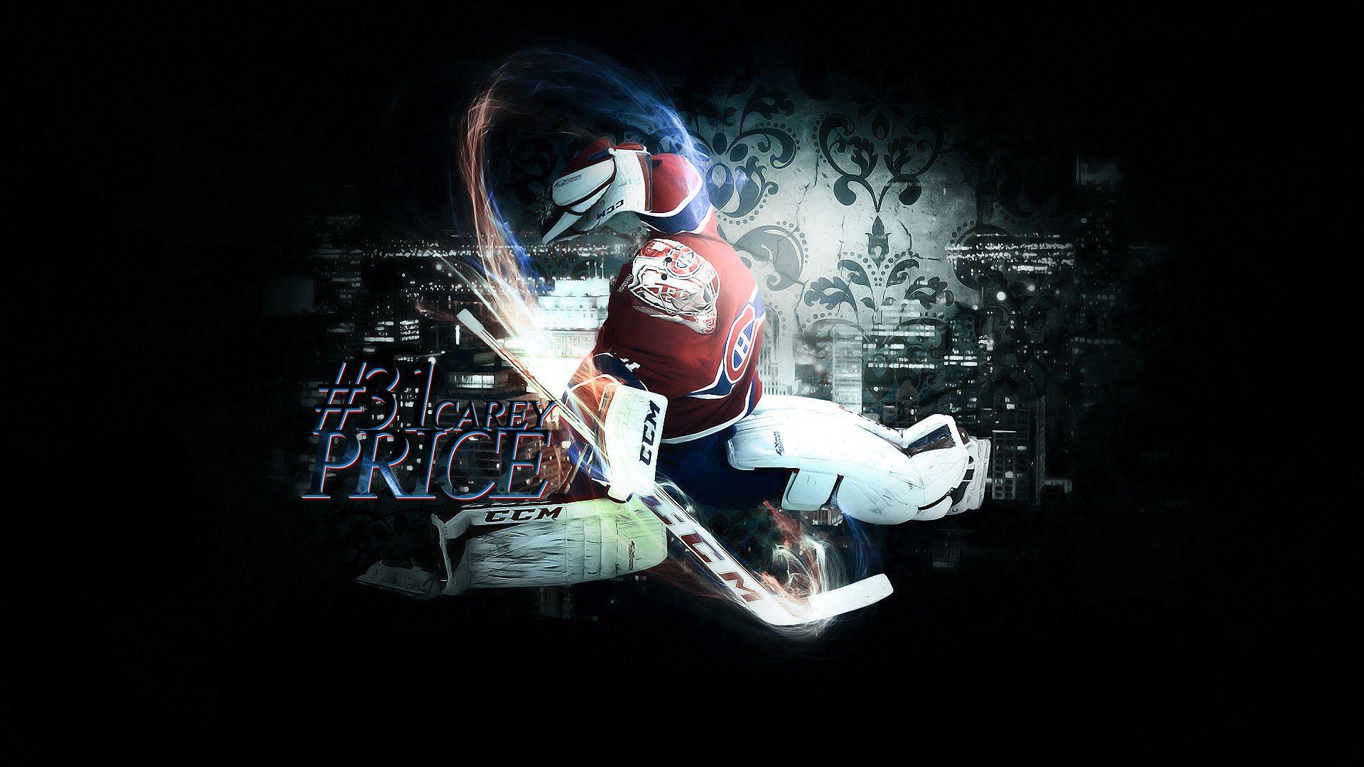 Stoked for the season I made a Carey Price wallpaper, yes reddit I