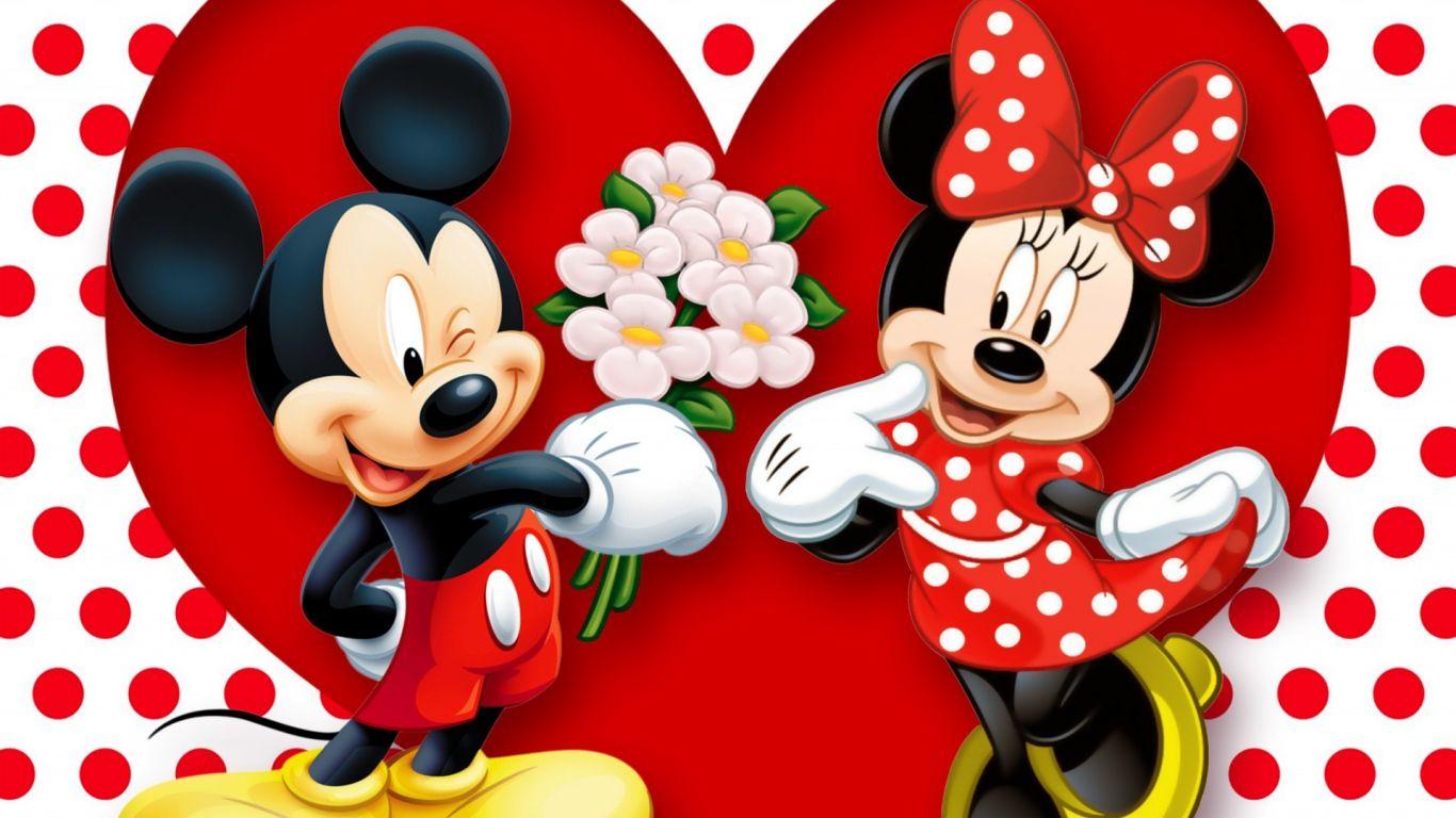 Mitomania dc: Background Mickey Mouse And Minnie Mouse Love Couple
