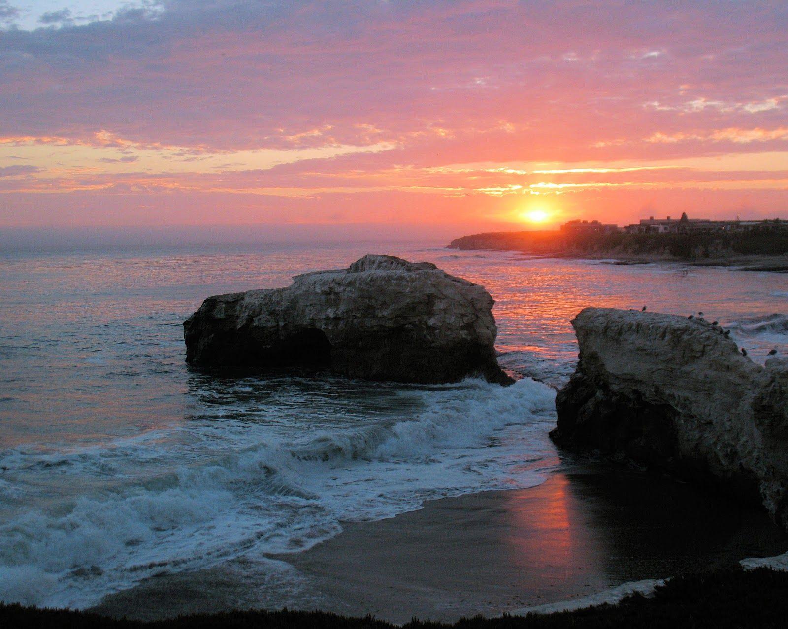 California Beach Beautiful Sunset Wallpaper. Beach Wallpaper