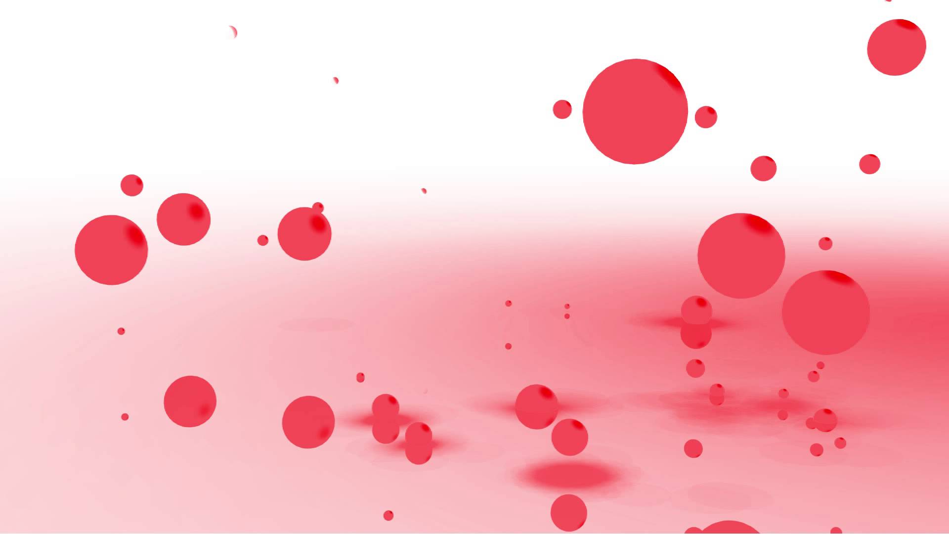 Red and white video background