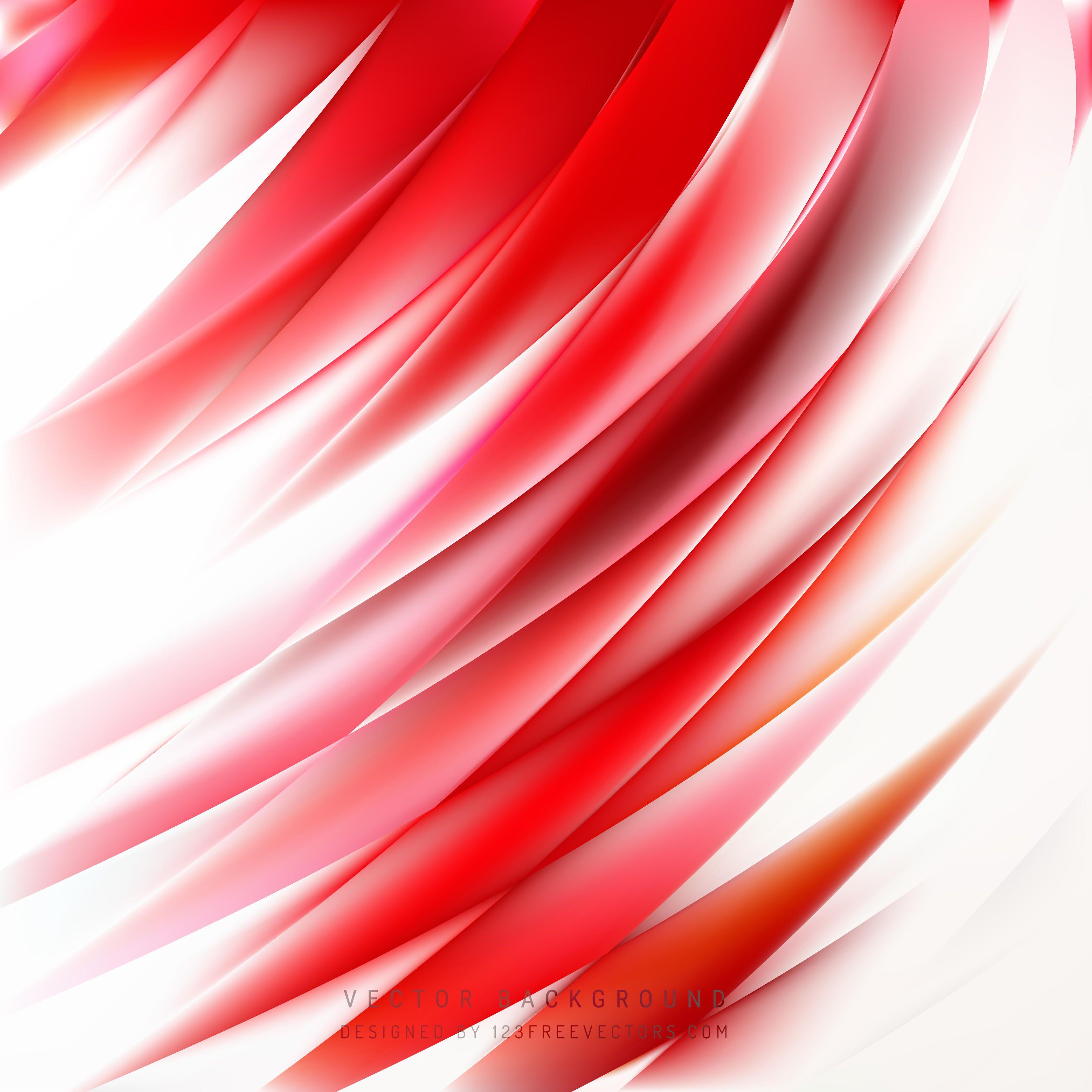 Abstract Red White Stripes Background DesignFreevectors