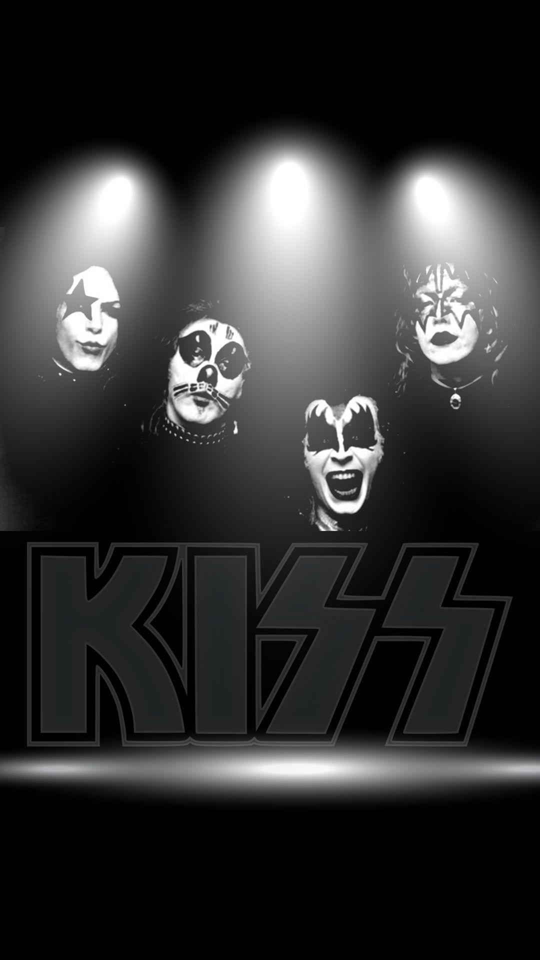 Free HD Kiss Band Phone Wallpaper.4457