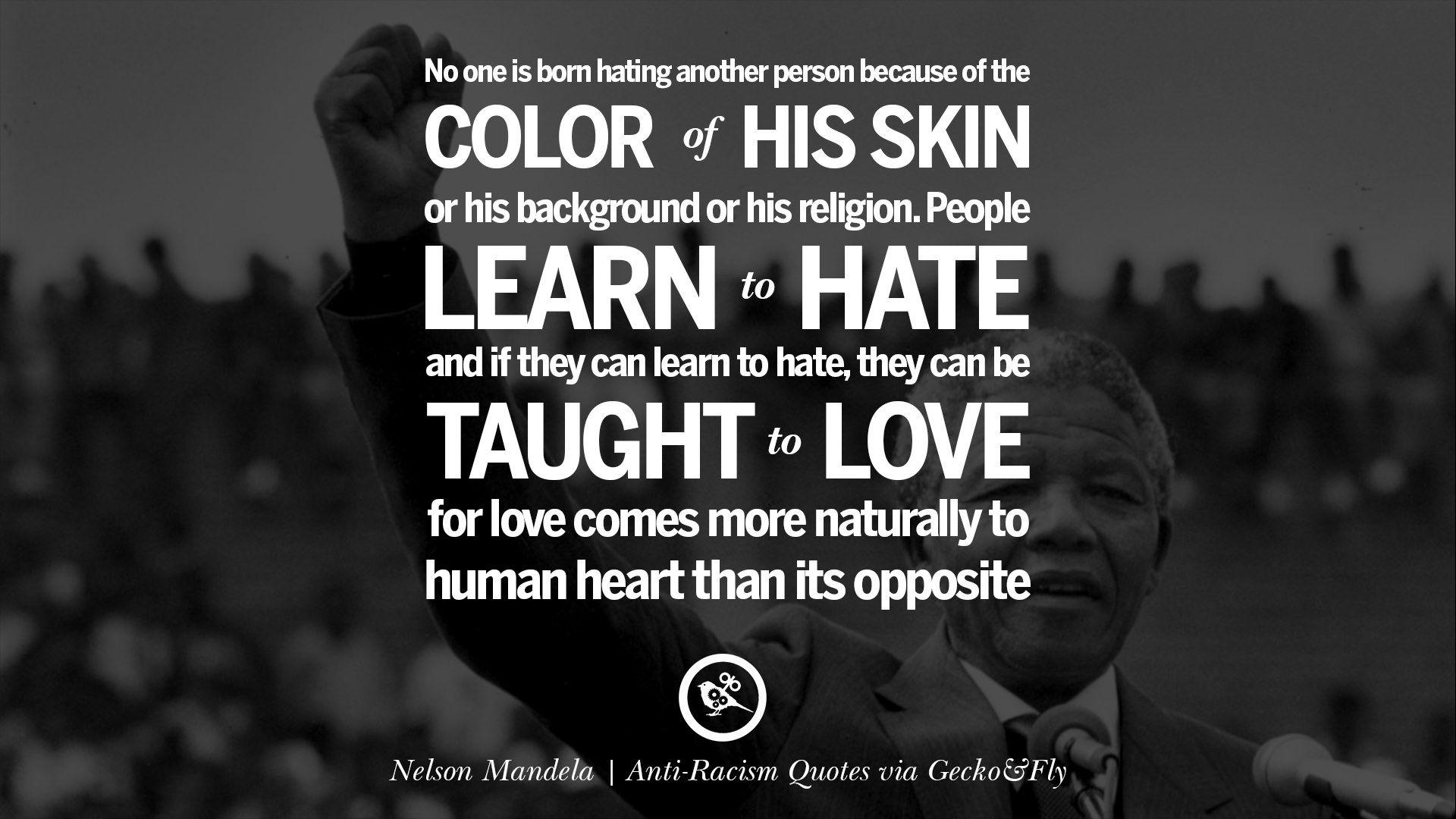 Quotes About Anti Racism And Against Racial Discrimination