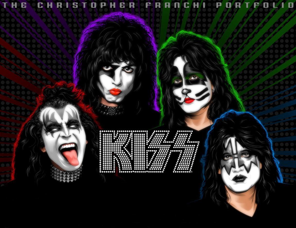 Download Kiss Music Wallpaper 1218x936