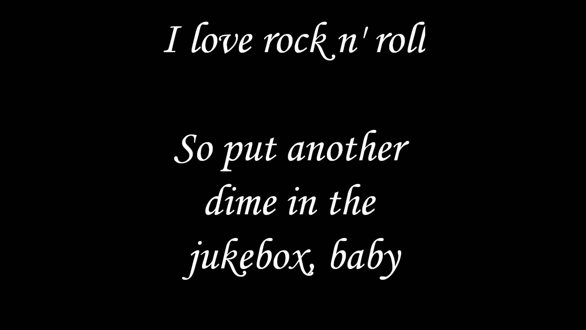 Joan Jett And The Blackhearts Love Rock 'N' Roll