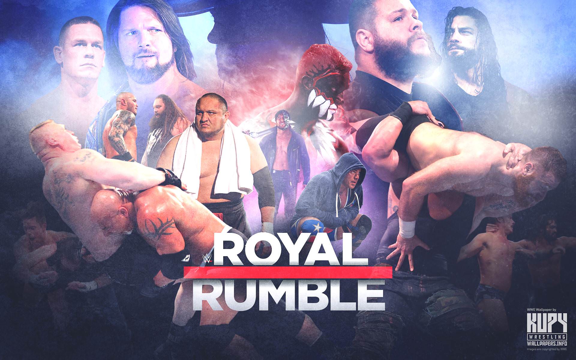 NEW 2017 WWE Royal Rumble wallpaper! Wrestling Wallpaper