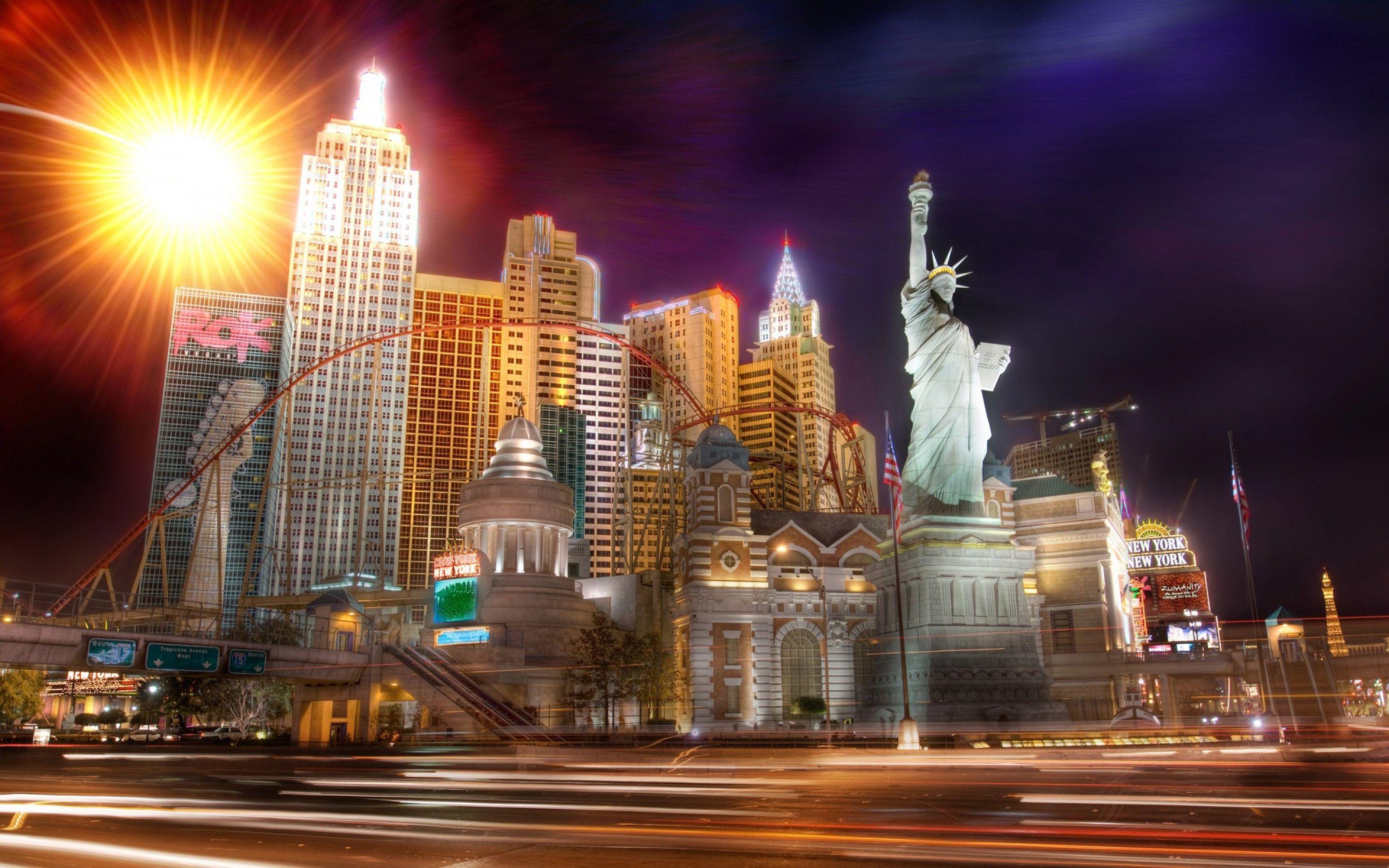 New York Las Vegas HD Background Wallpaper. favs. HD