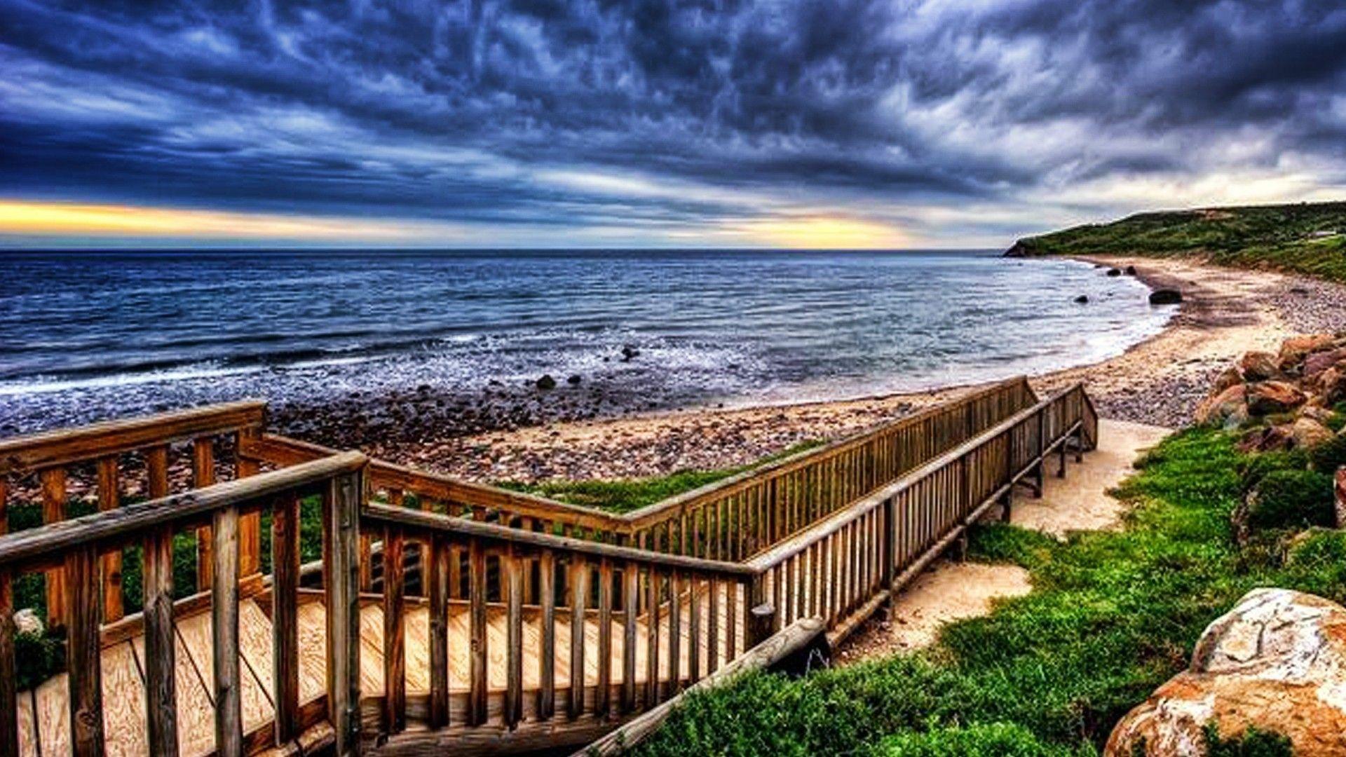 Stairway to paradise wallpaper. PC
