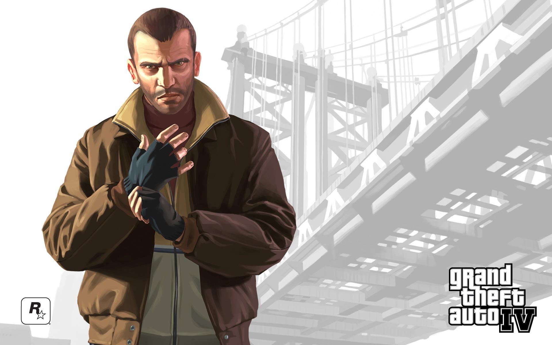 Niko Grand Theft Auto IV Wallpaper