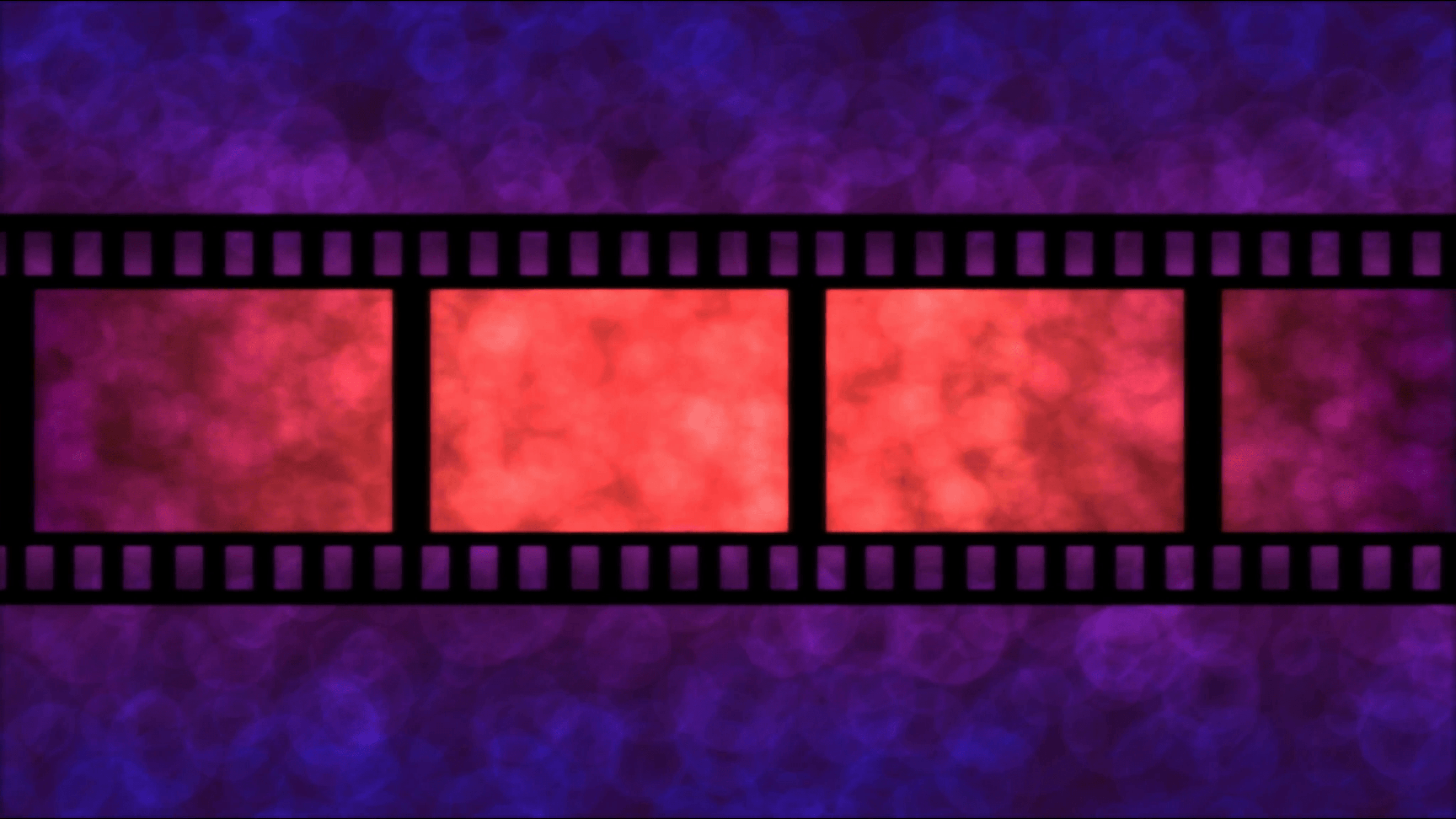 Movie Film Particle Background Animation Purple Red Motion