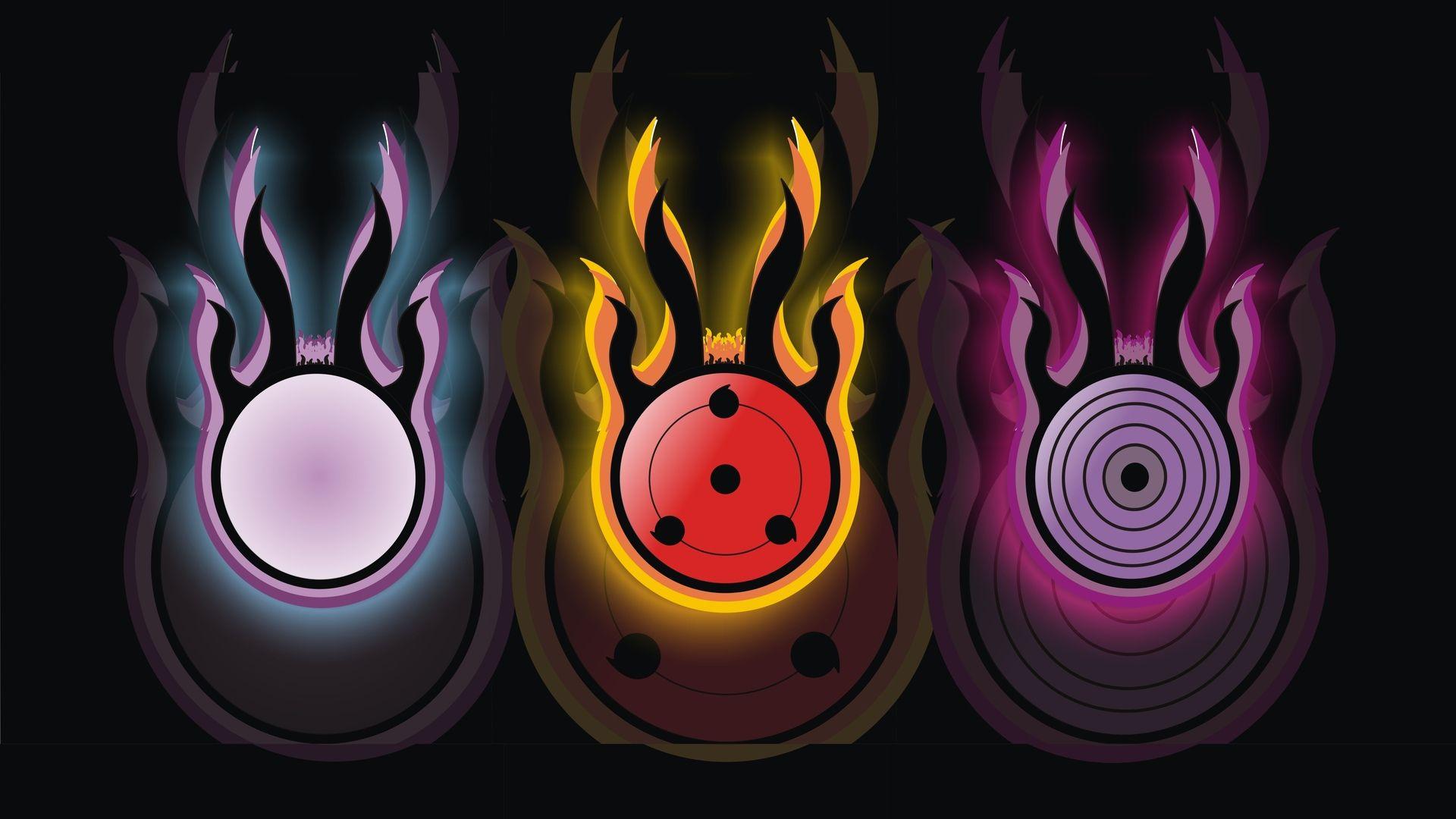 Download Obito Uchiha Sharingan And Rinnegan Wallpaper