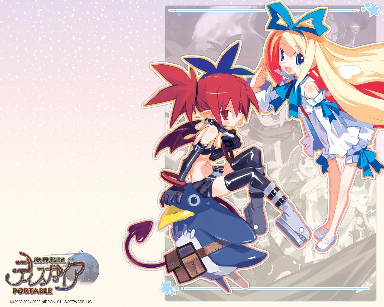 Disgaea image Etna and Flonne HD wallpaper and background photo