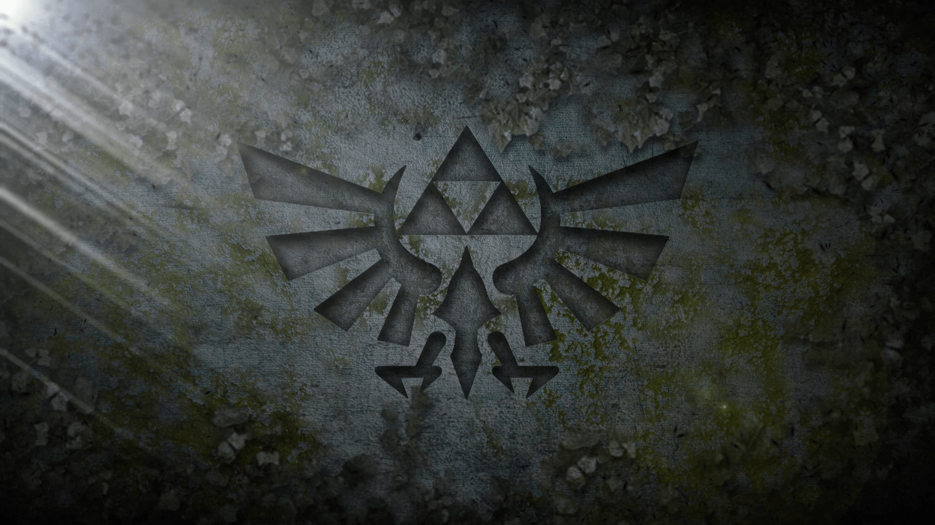 Triforce Stone Wallpaper 4k Zelda