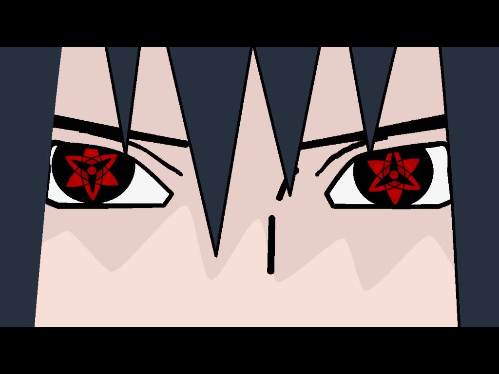 Sasuke's eternal mangekyo sharingan animation