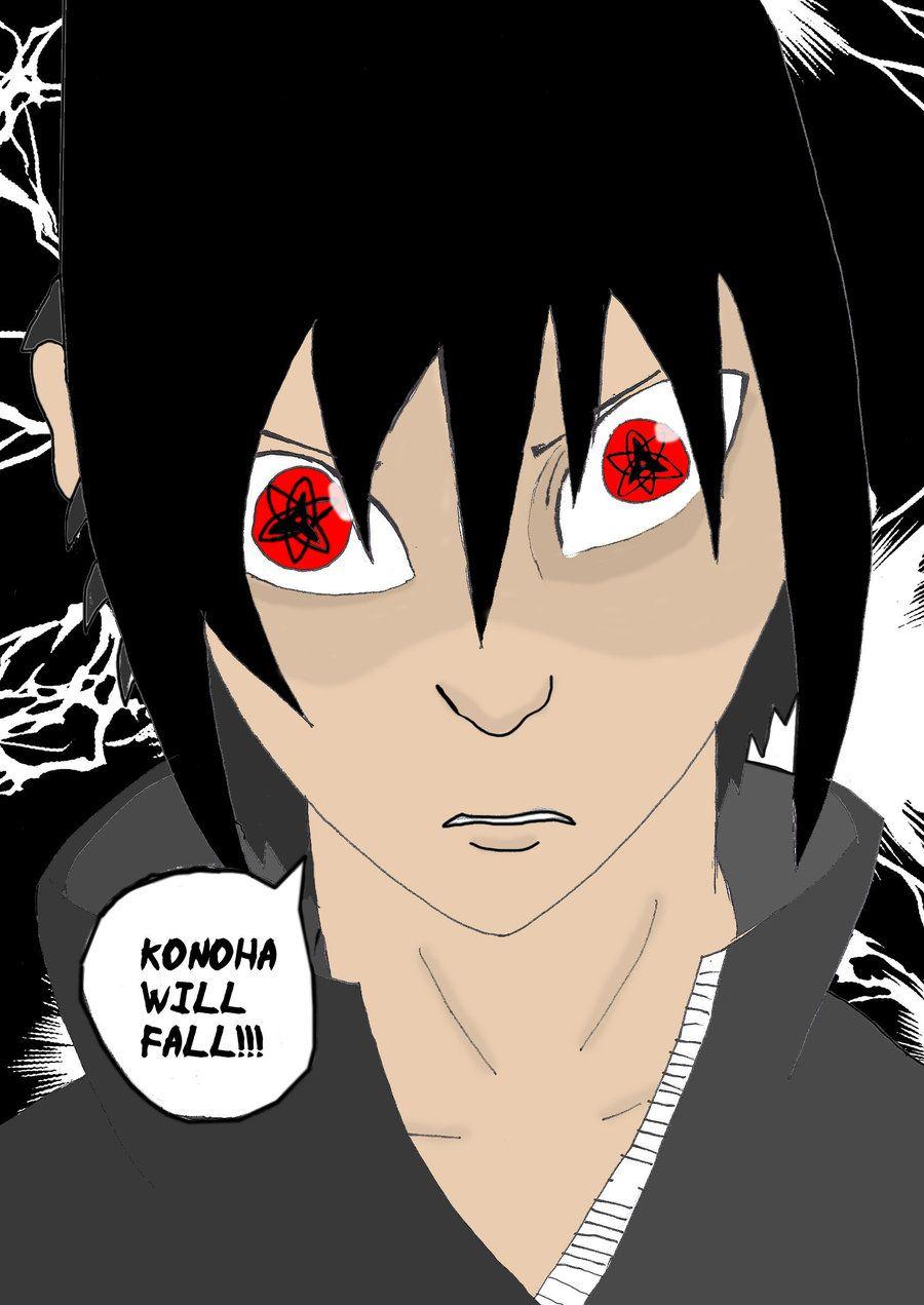 Sasuke Mangekyou Sharingan Wallpaper
