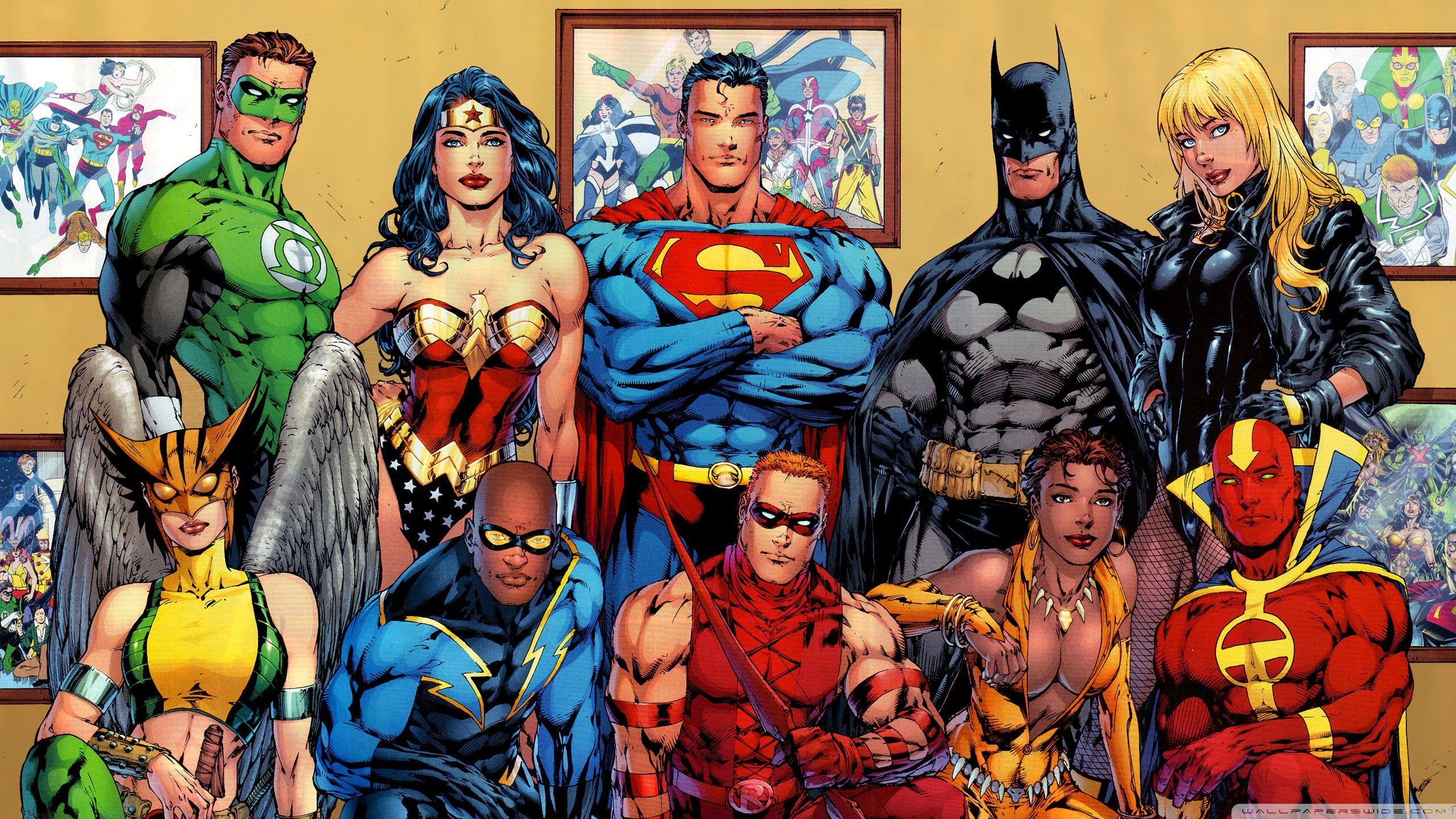 DC Comics Superheroes ❤ 4K HD Desktop Wallpaper for 4K Ultra HD TV