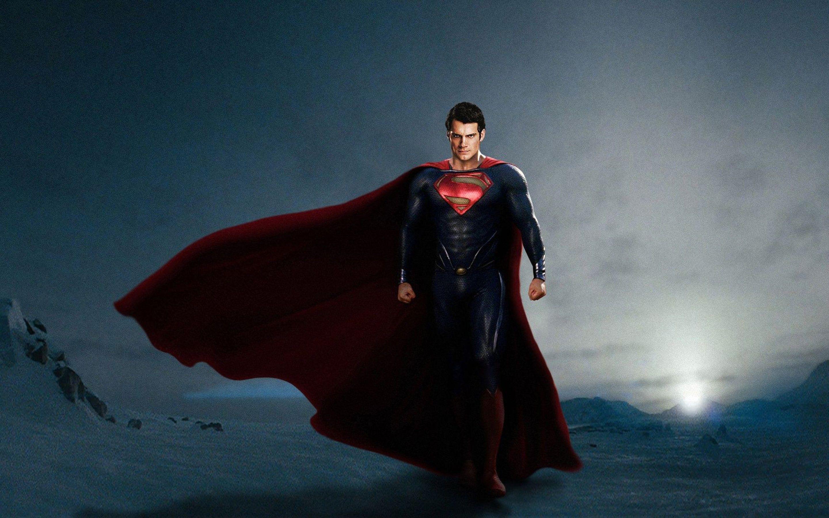 Man Of Steel 3D Wallpaper HD Wallpaper