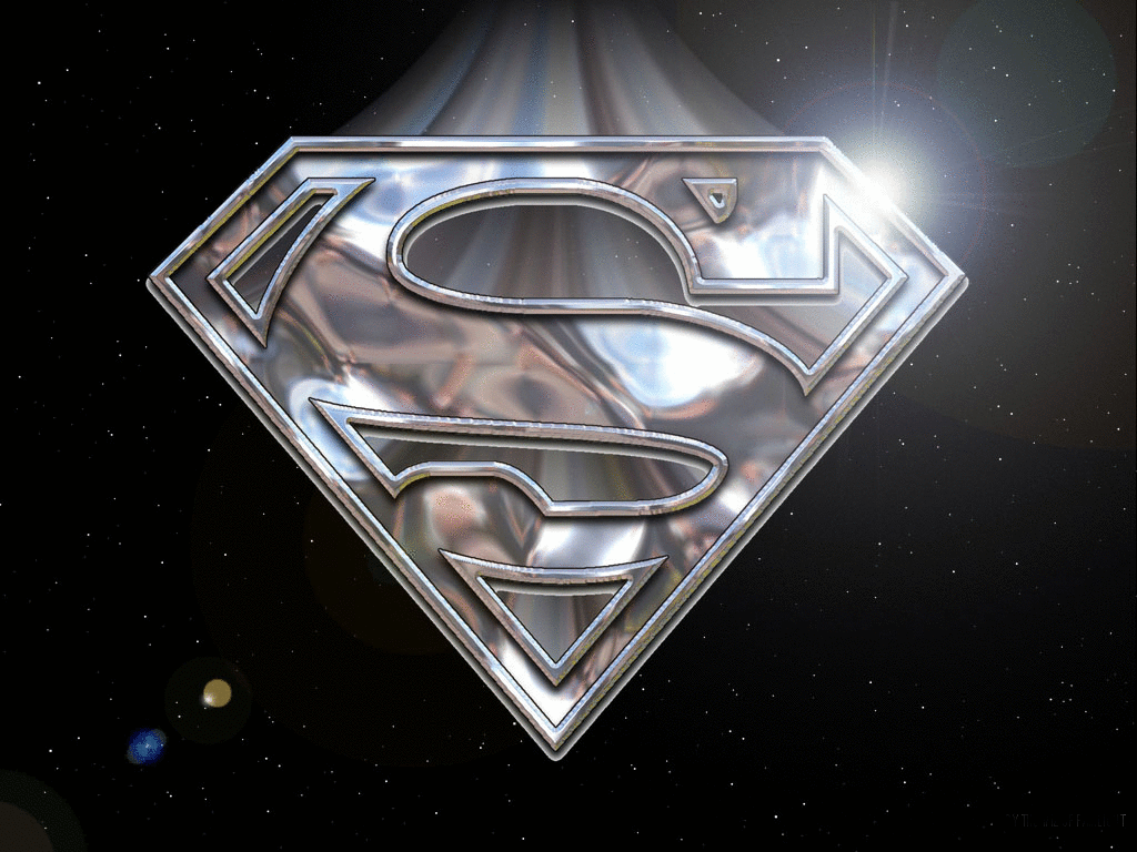 Superman Logo 3D