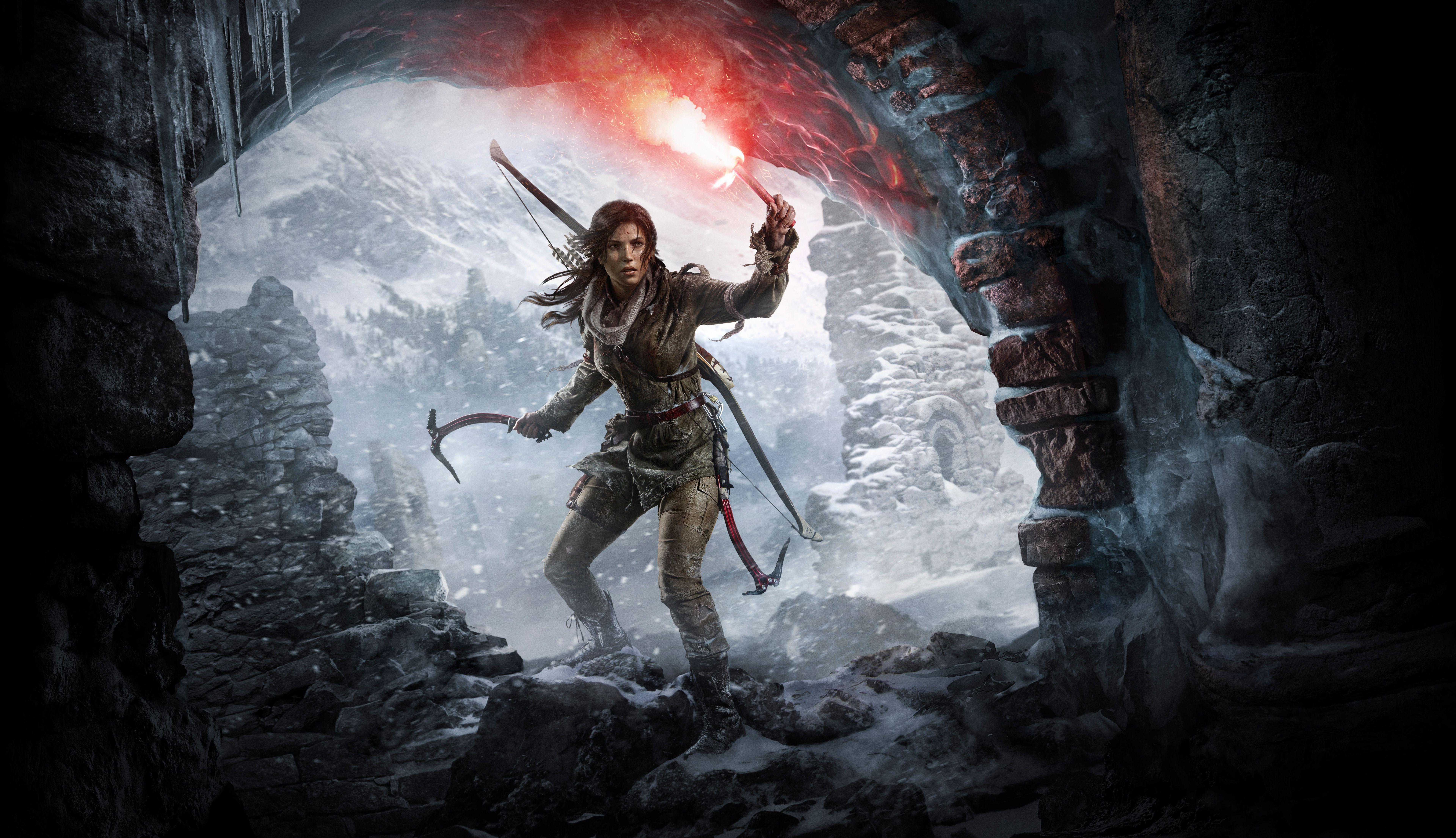 Wallpapers Rise of the Tomb Raider, 8K, Concept Art, Games,