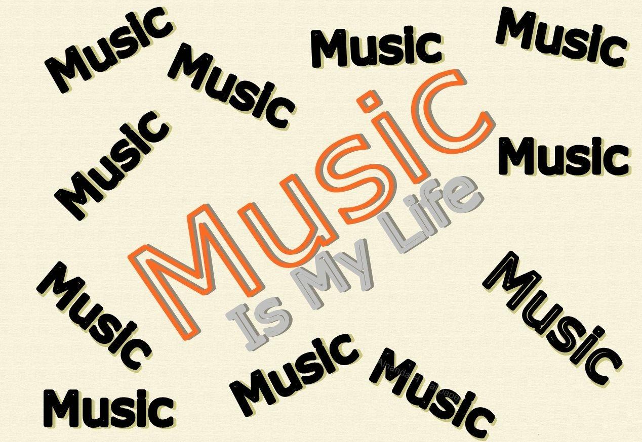 Download the Music Is My Life Wallpaper, Music Is My Life iPhone