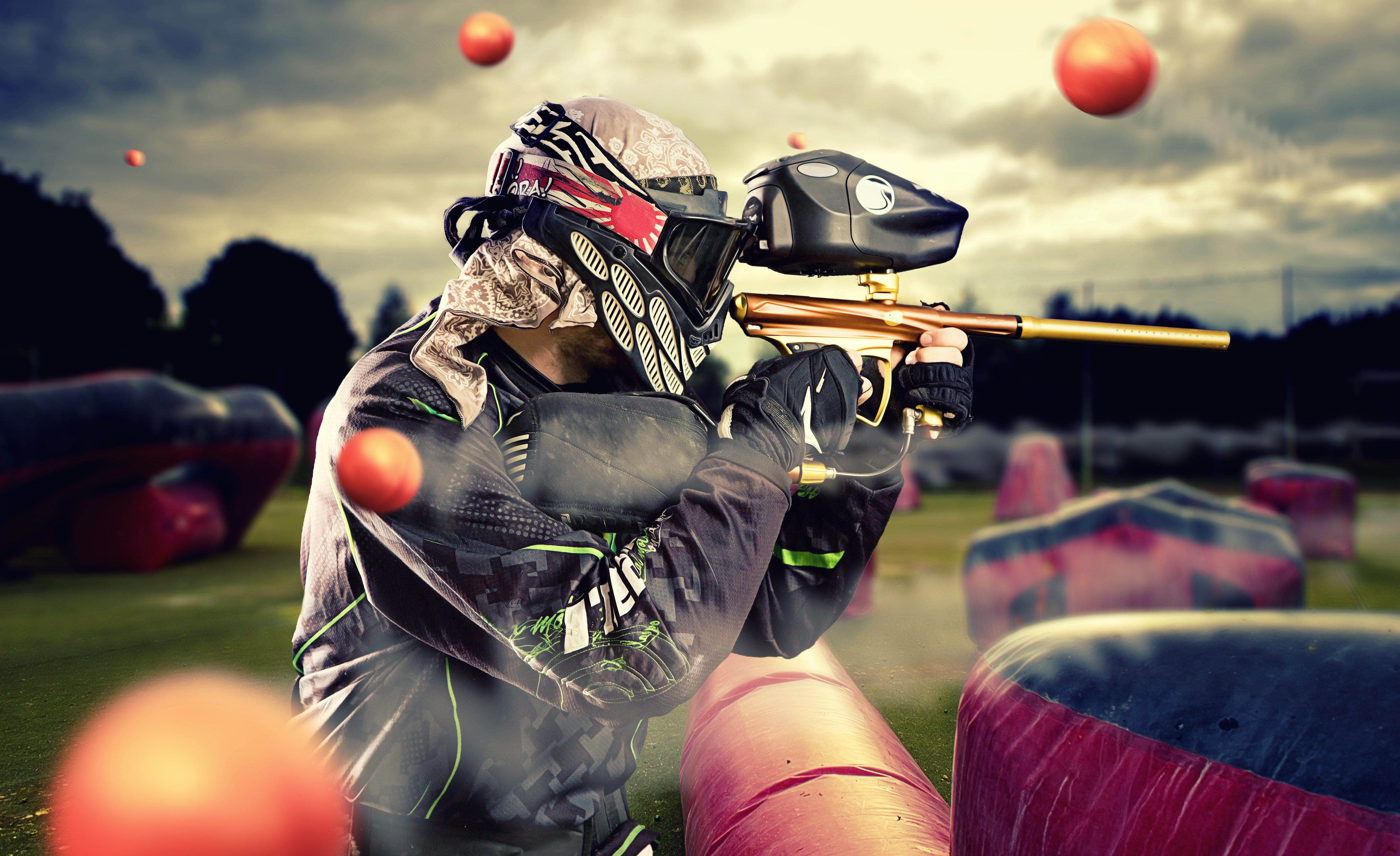 4k paintball HD wallpaper (4928x3013). Paintball and Computer
