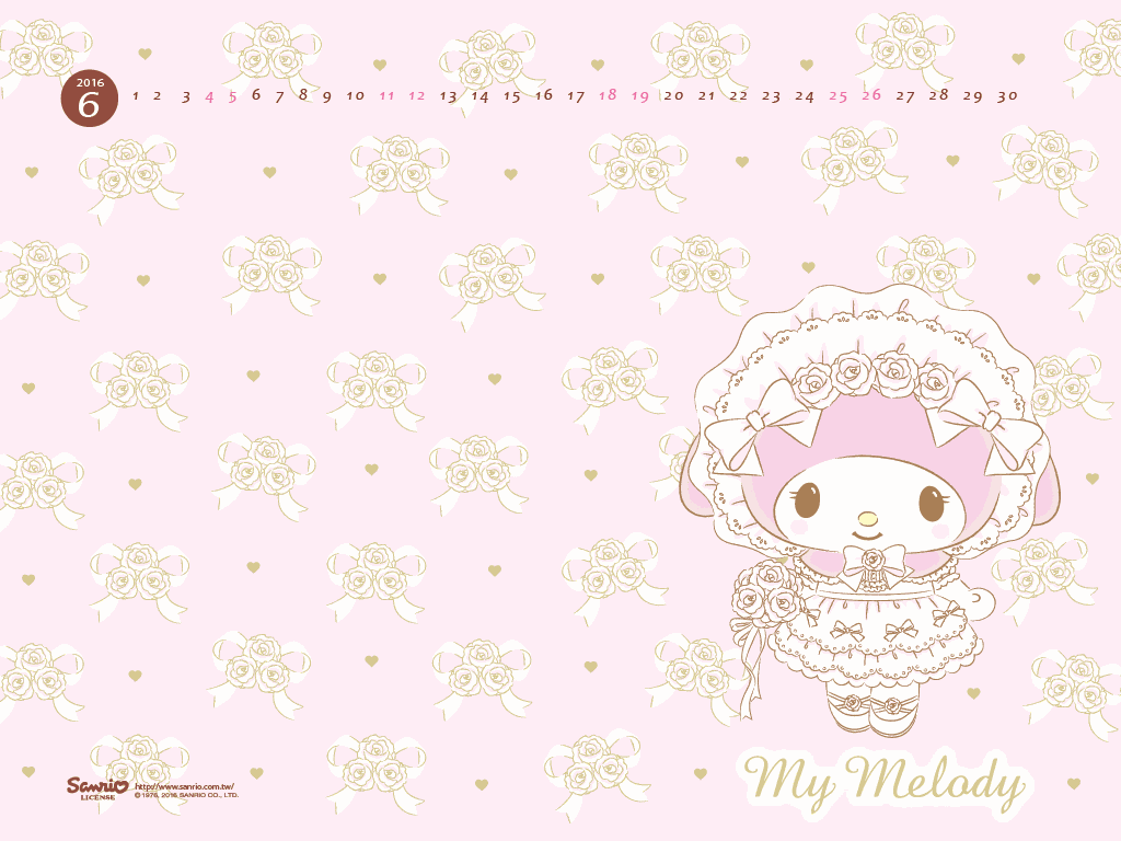 My Melody Official Wallpaper 9