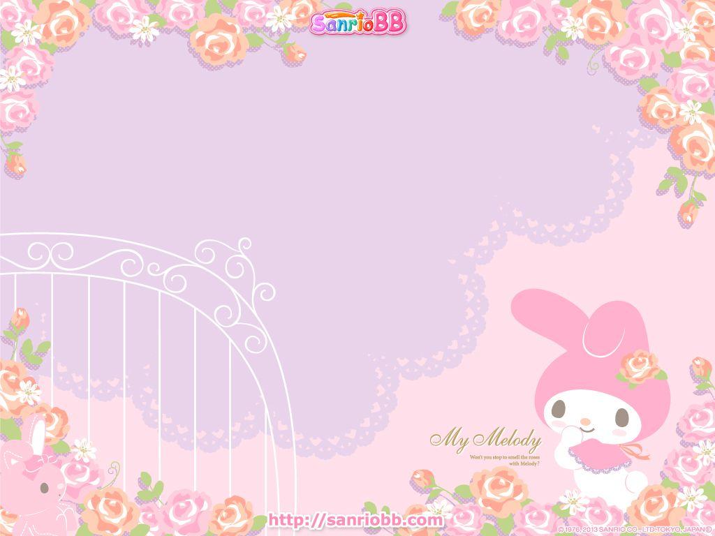 My Melody (Sanrio) Wallpaper. My melody. Sanrio