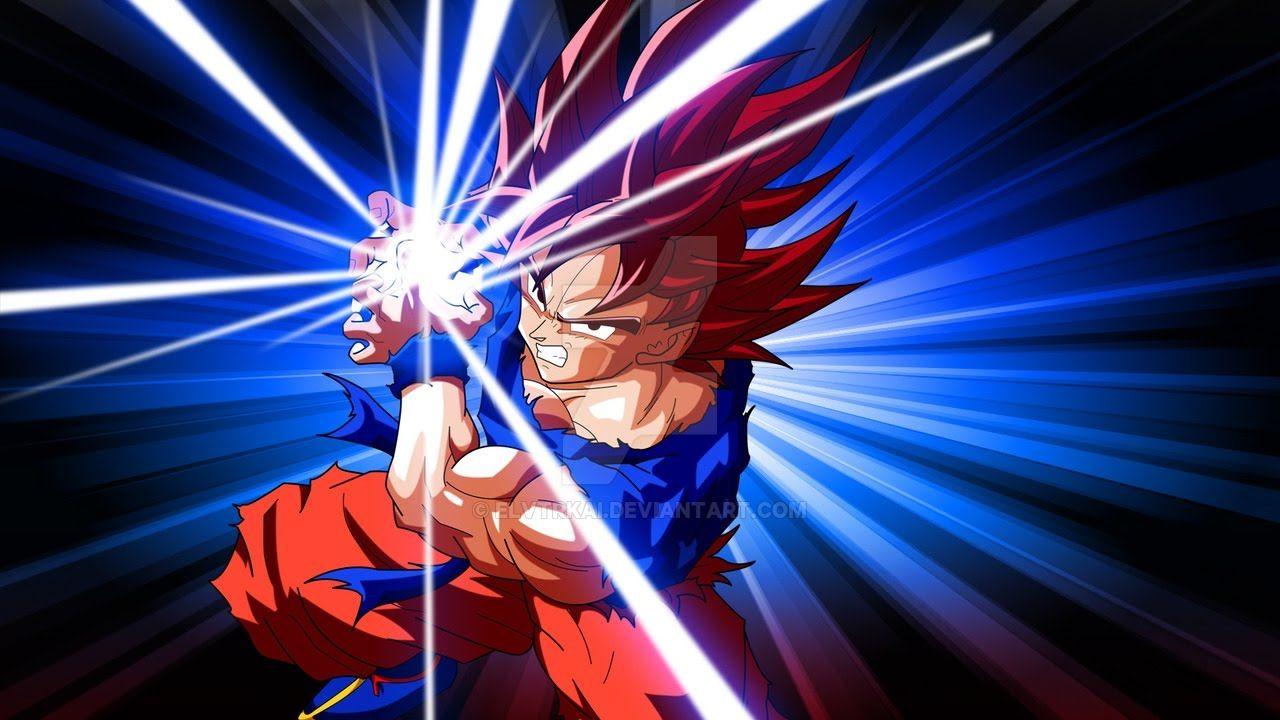 dbz wallpaper goku kamehameha