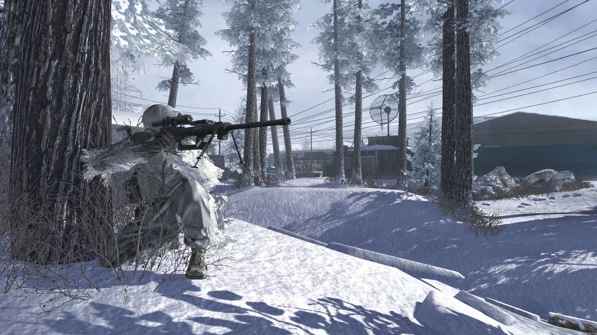 Modern Warfare 2 Sniper Dreamscene Video Wallpaper