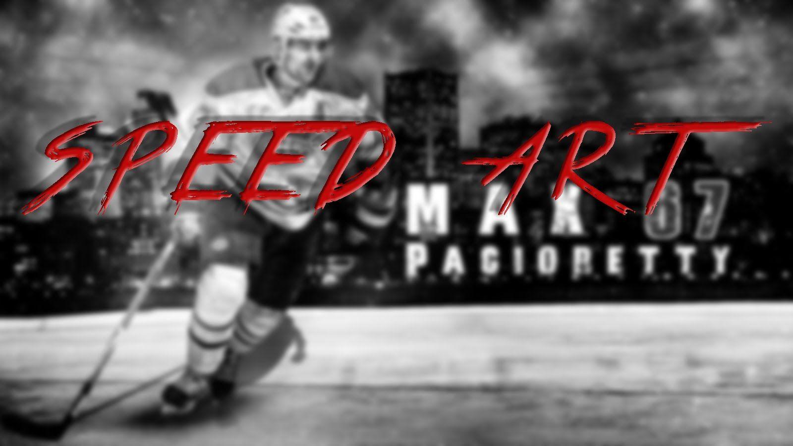 Max Pacioretty Wallpaper Speed Art (W/ Download)