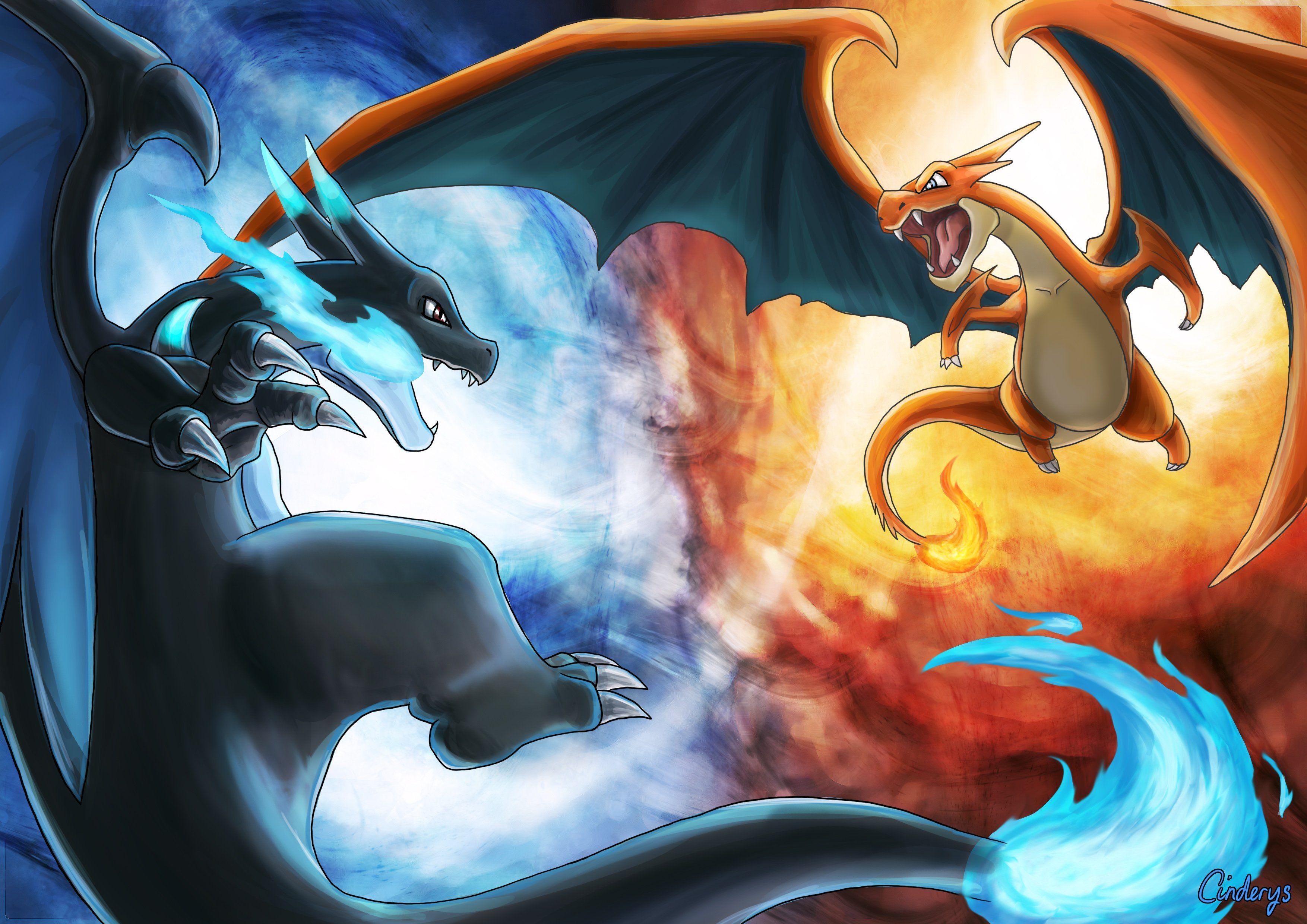 Pokemon Wallpaper Mega Charizard X : Mega charizard x wallpaper 4 by ...