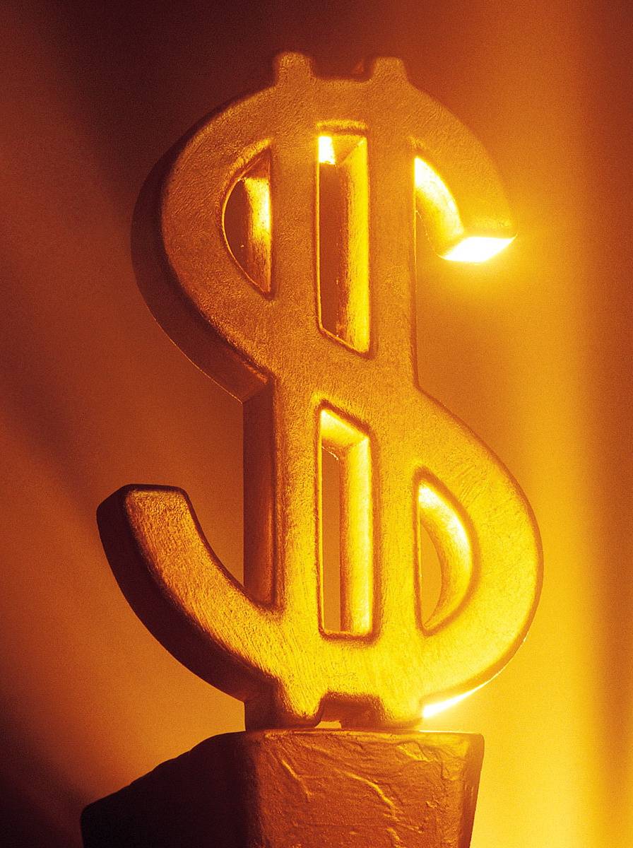 Golden Dollar Sign wallpaper