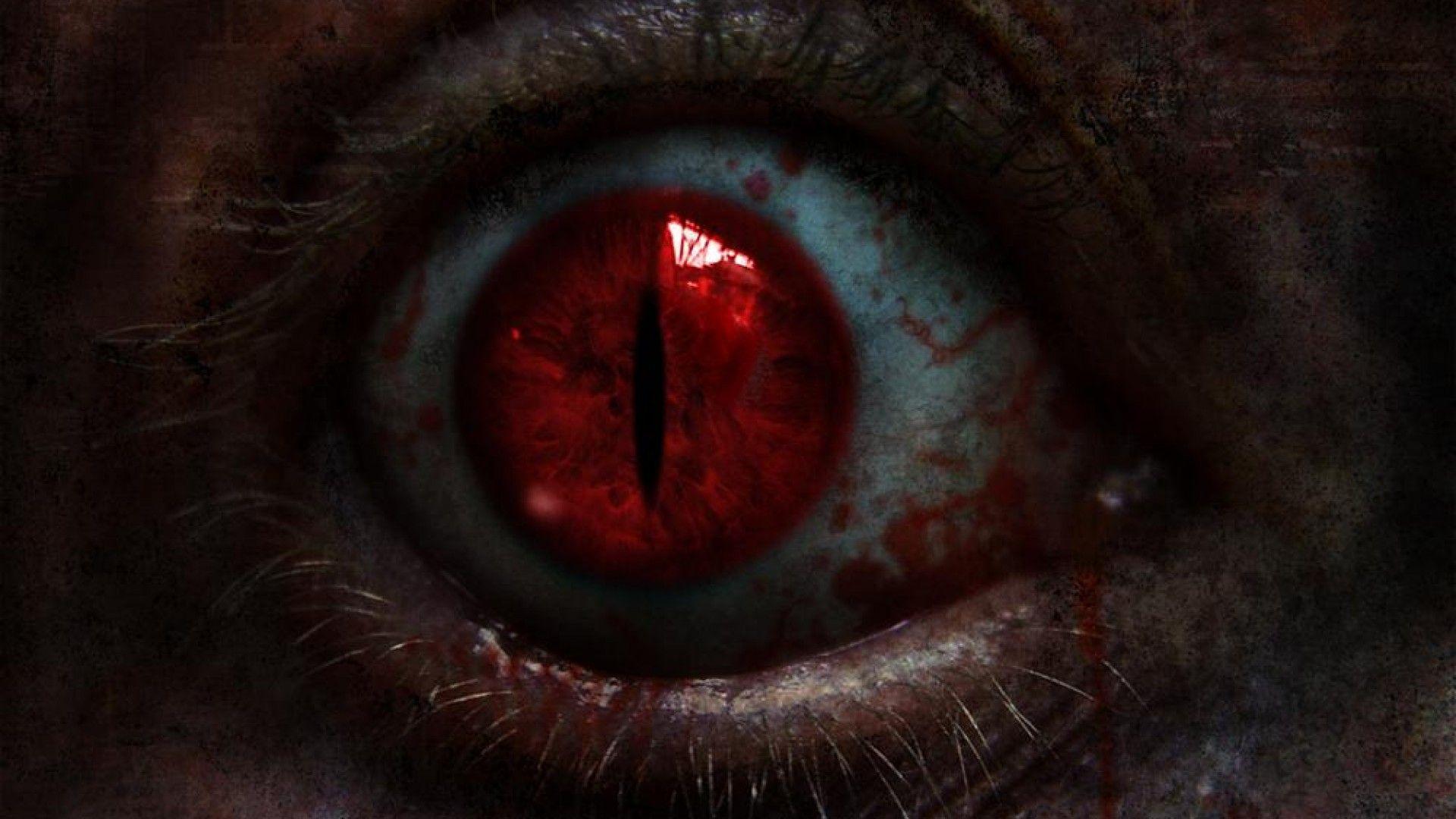 ScreenHeaven: Resident Evil red eyes desktop and mobile background
