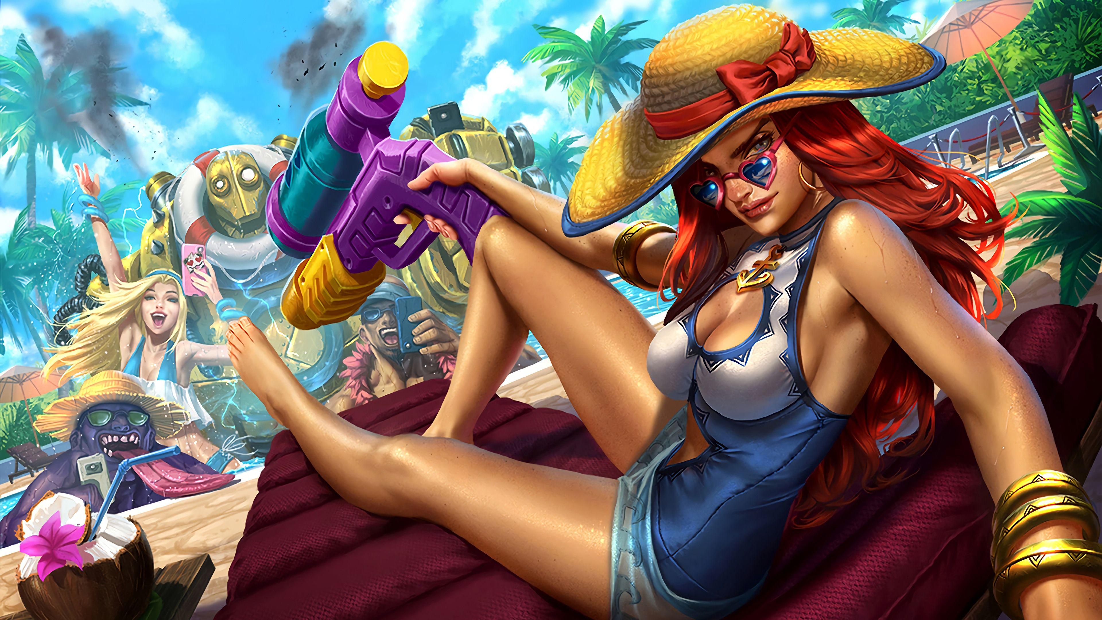 Miss Fortune (League Of Legends) HD Wallpaper. Background