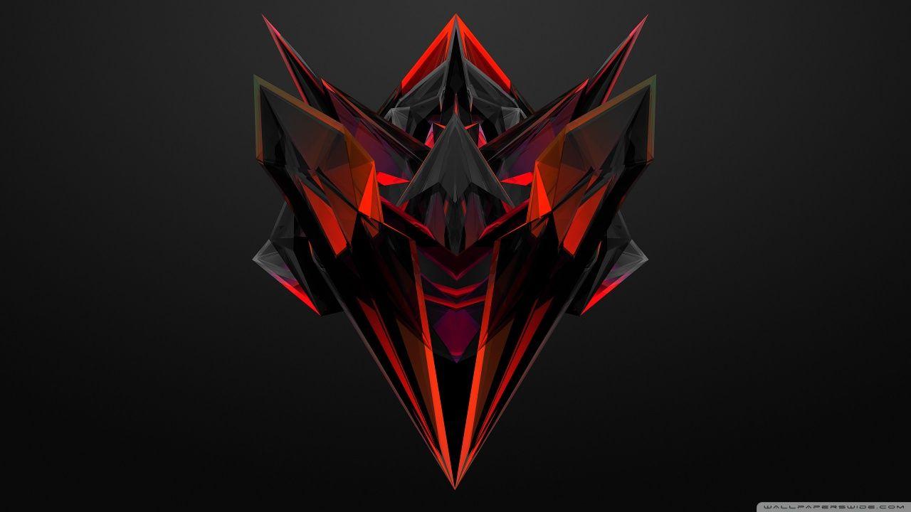 Abstract Red ❤ 4K HD Desktop Wallpaper for • Wide & Ultra