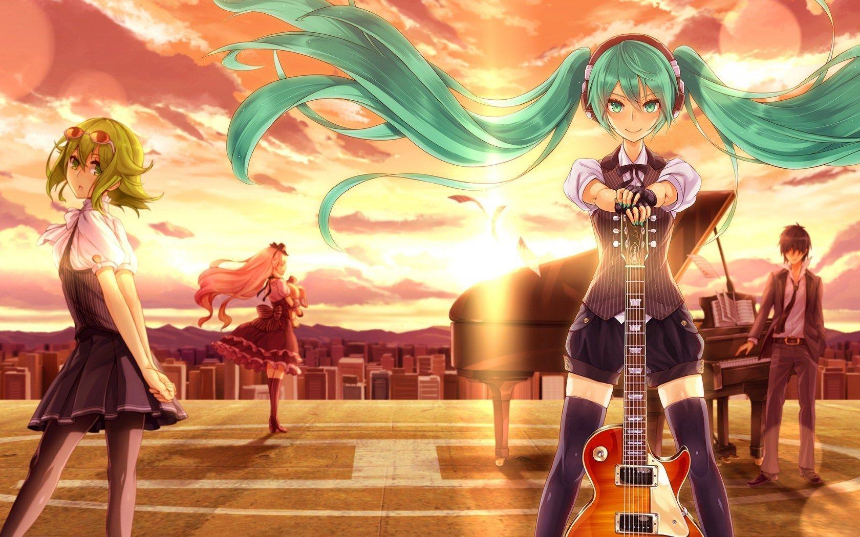 Fantastic Anime Music Wallpaper 42554 1680x1050 px