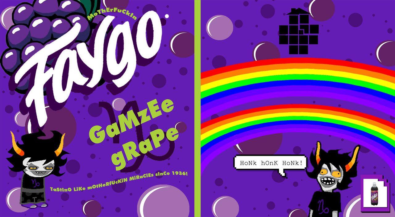 Gamzee Grape Faygo Flavor