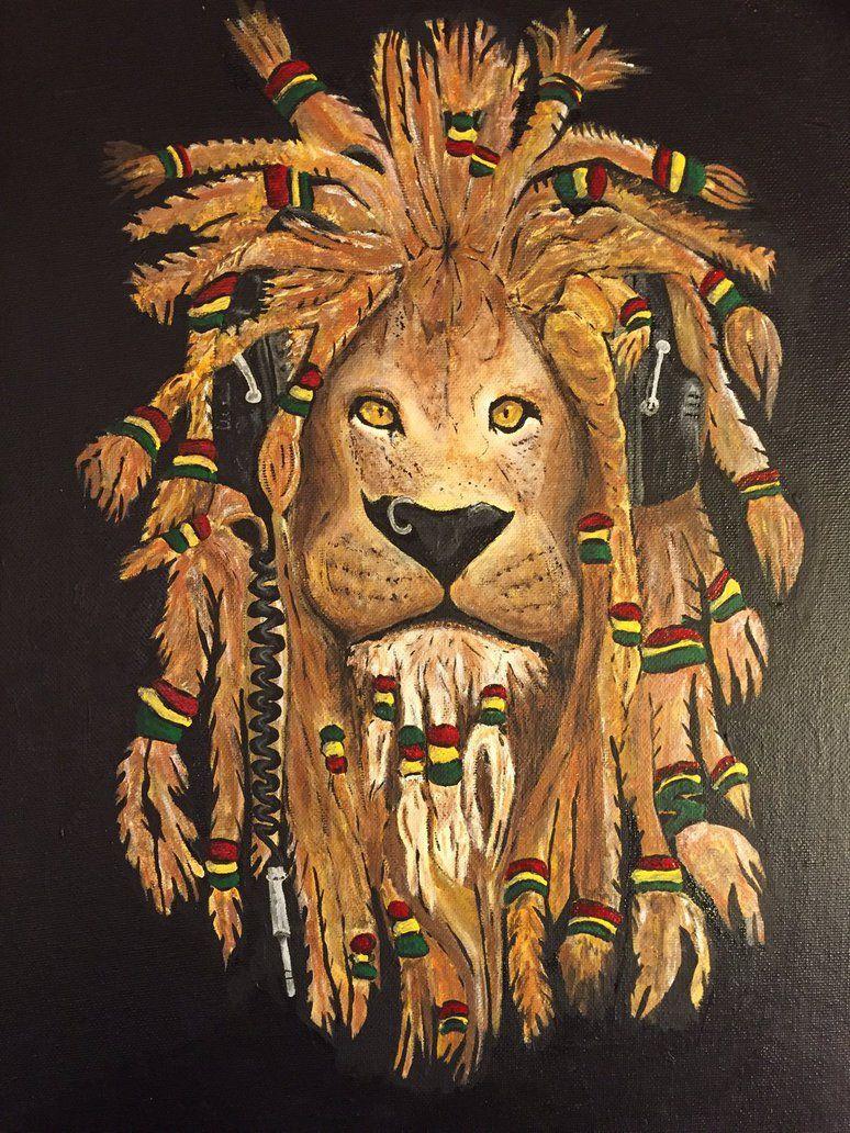 Rasta Lion by MammaRockers.