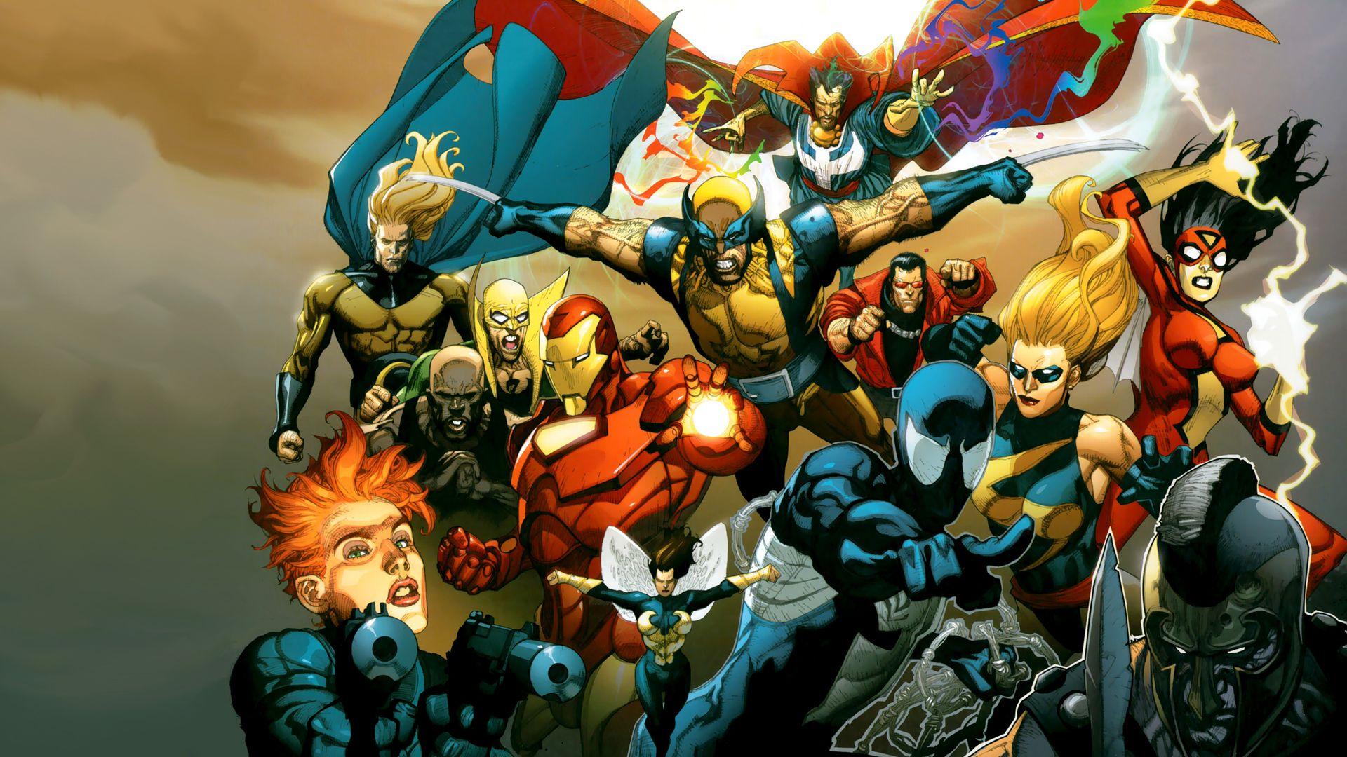 Avengers, Marvel Comics, comics wallpaper