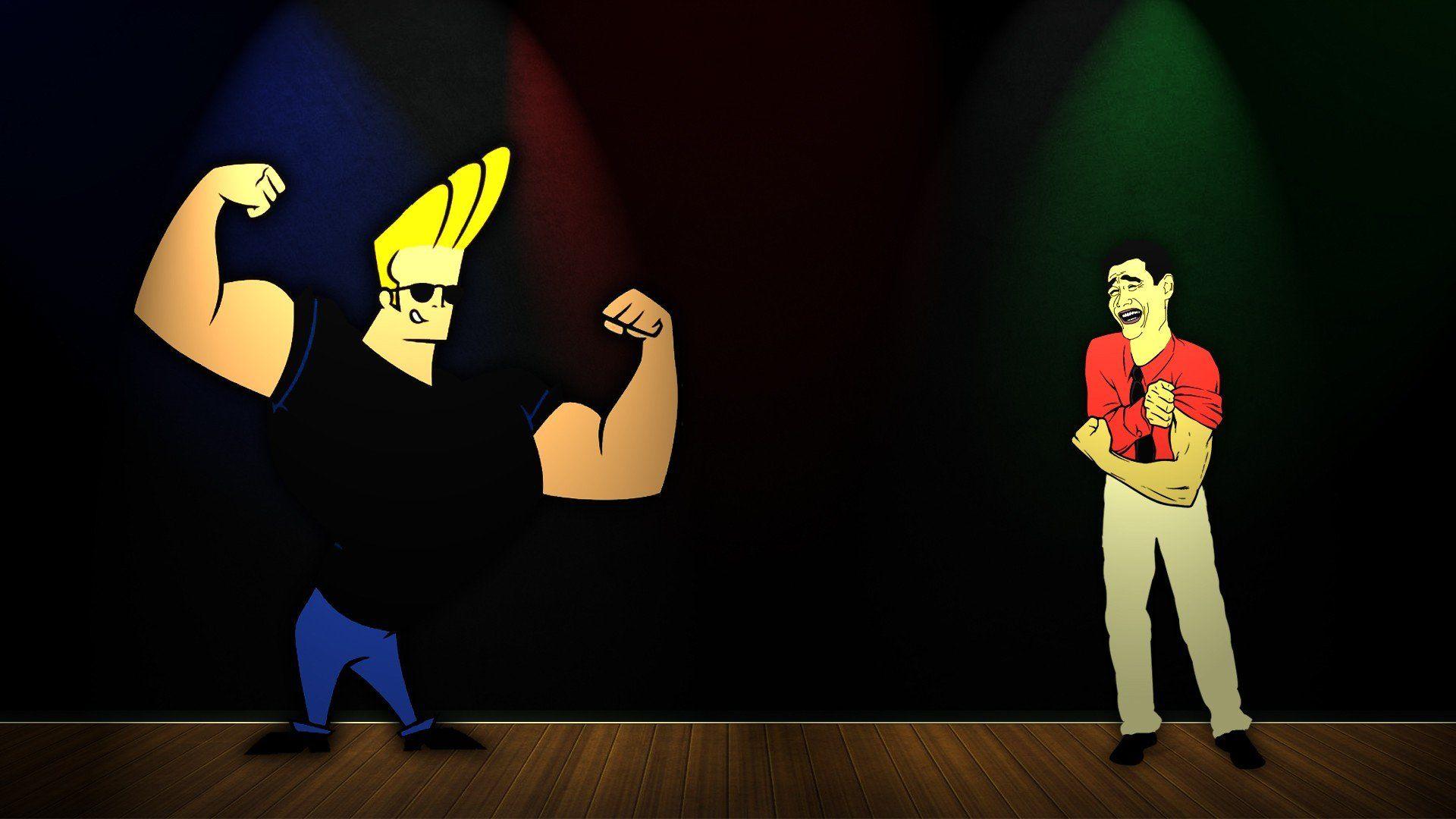 memes, Johnny Bravo Wallpaper HD / Desktop and Mobile Background