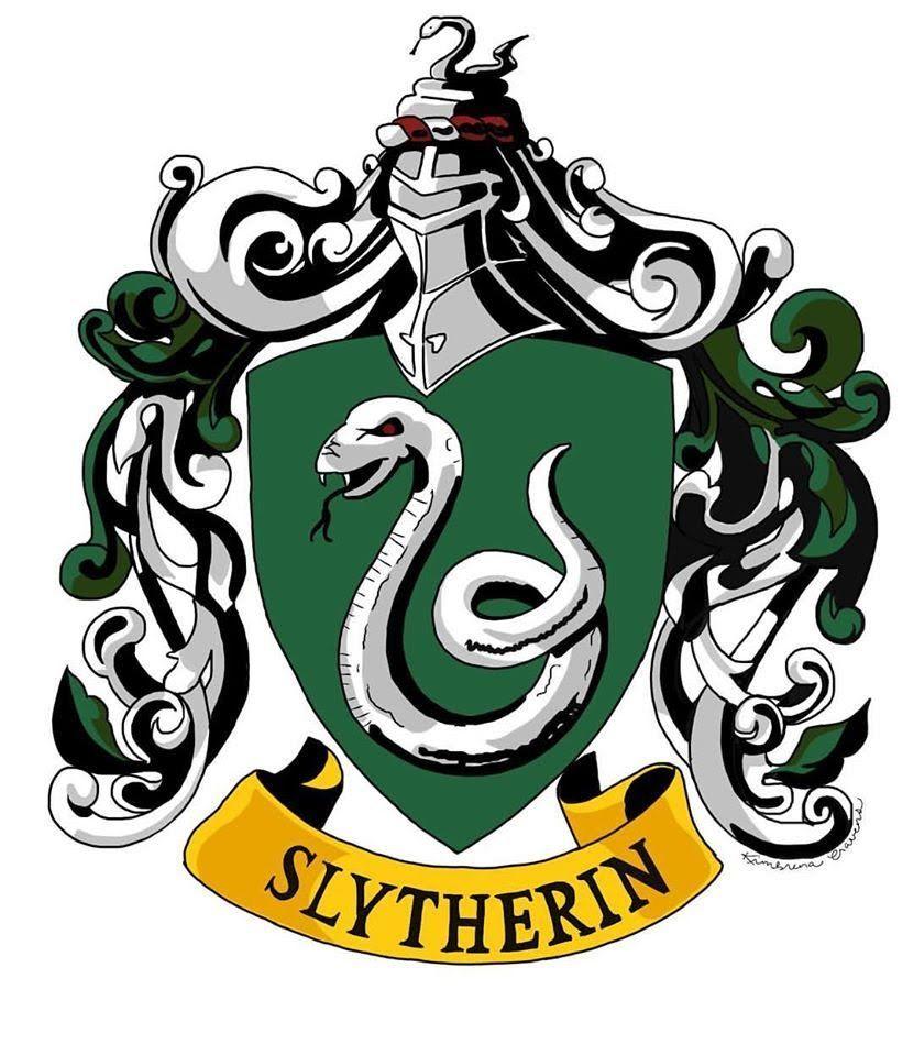 Slytherin crest. Slytherin. Slytherin, Harry potter
