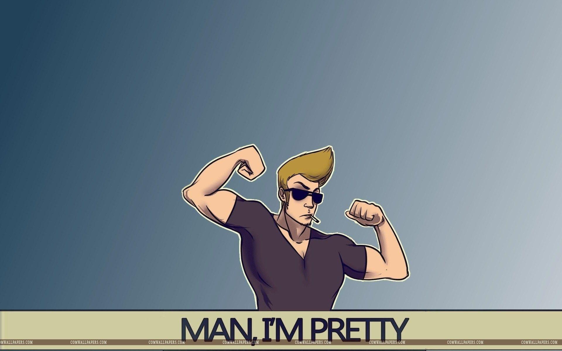 Johnny Bravo Cartoon Art HD Wallpaper. Animated Cartoon HD